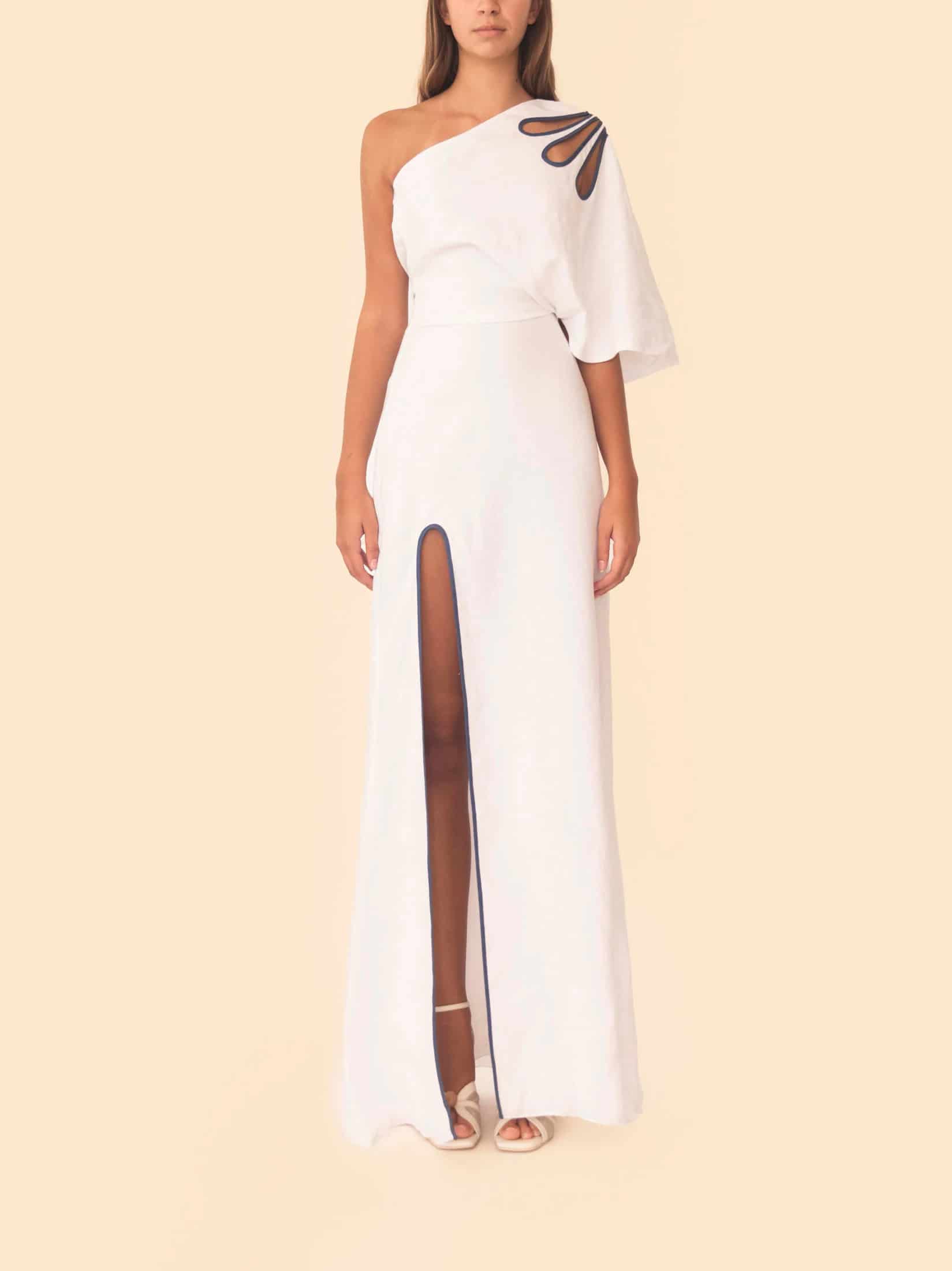 KAIA DRESS IVORY - miniatura 2