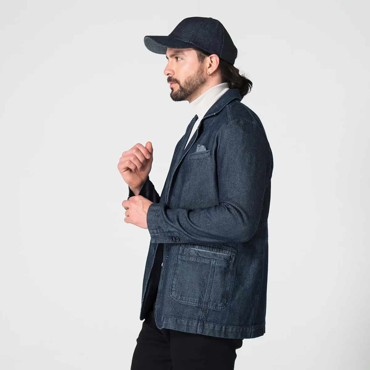 Blazer Casual Denim Slim Sevilla - miniatura 3
