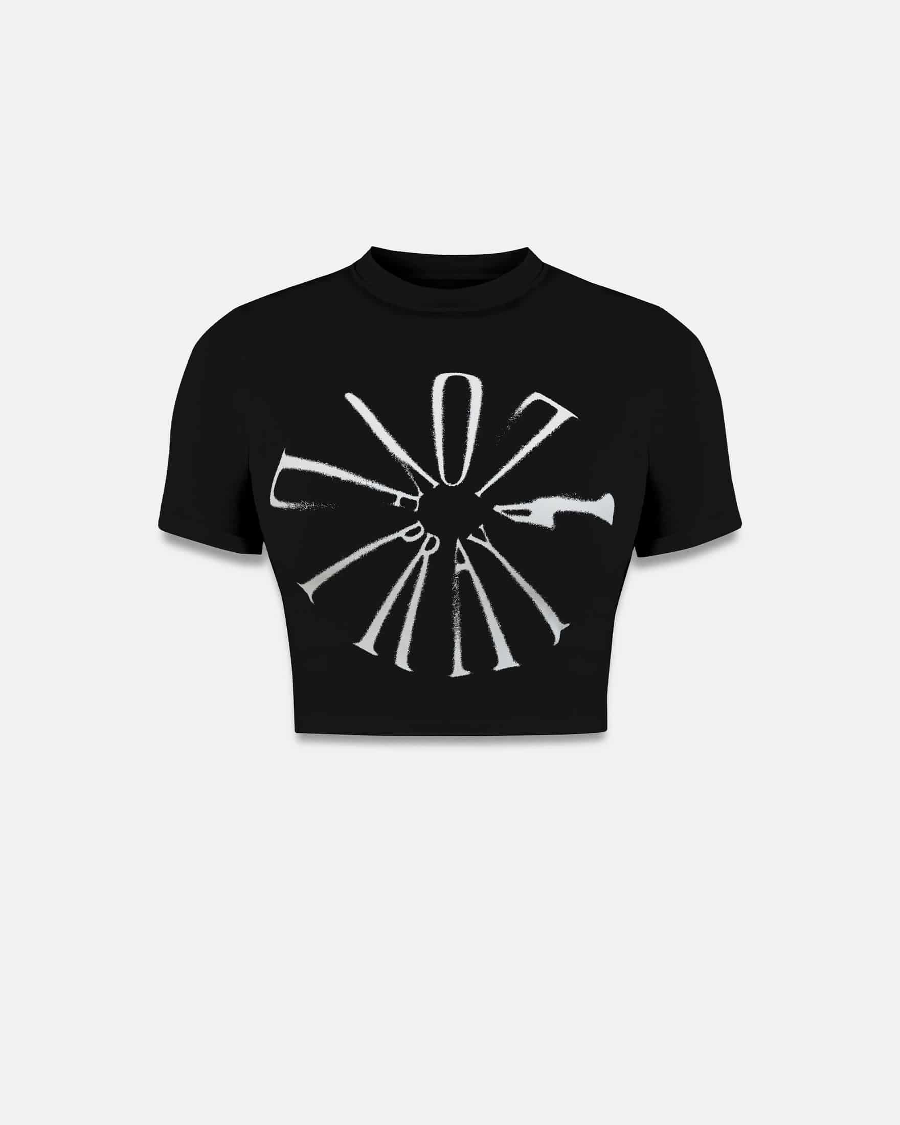 Spring Pray 4 Love Baby Tee Black - miniatura 1