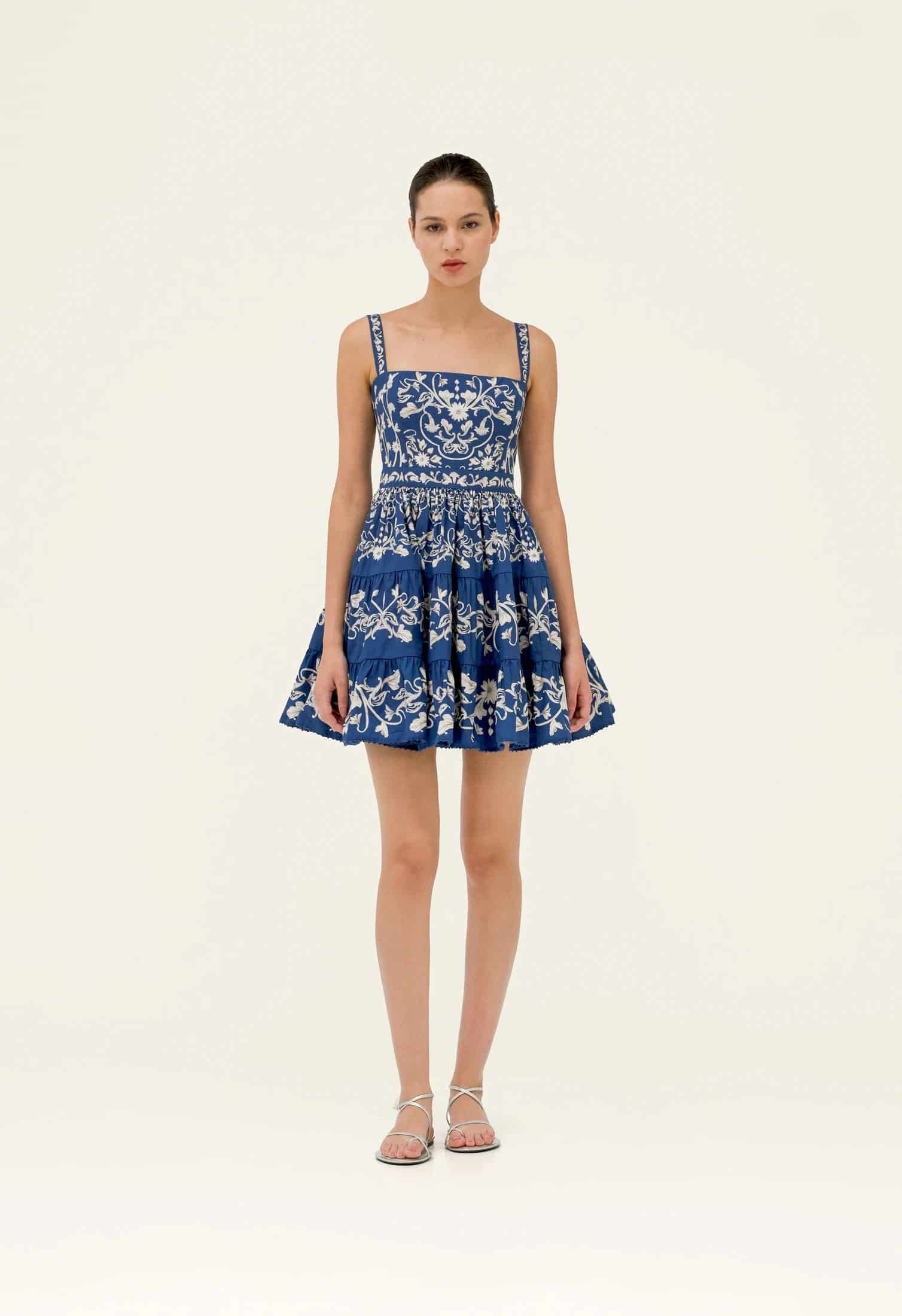 Lima Ribbons Mini Dress - miniatura 1