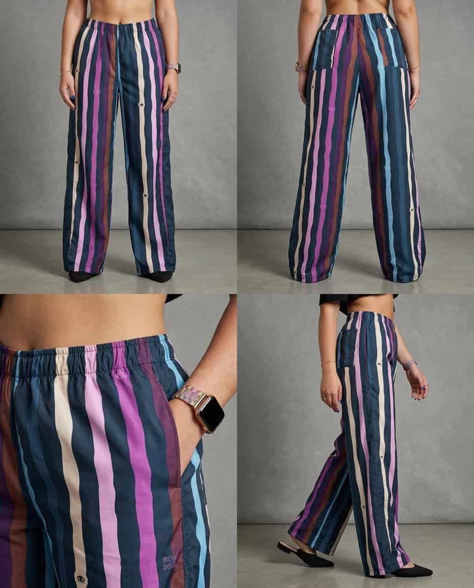 Pantalón Azul Ondeado - miniatura 10
