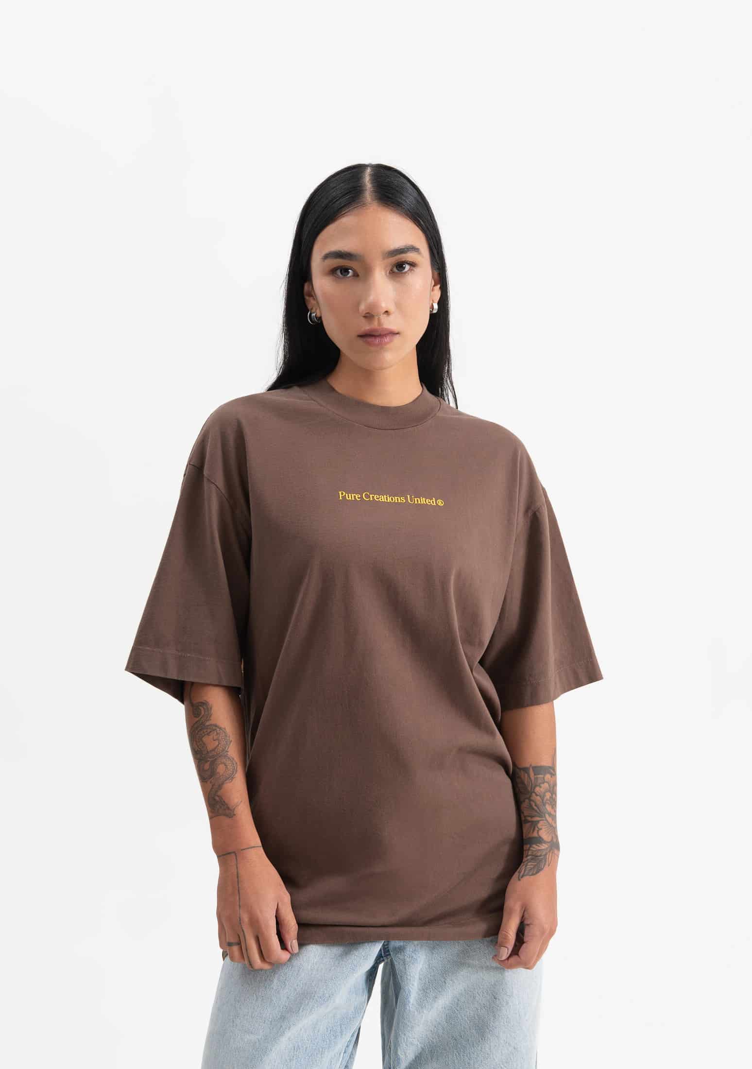 knockout brown t-shirt - miniatura 6