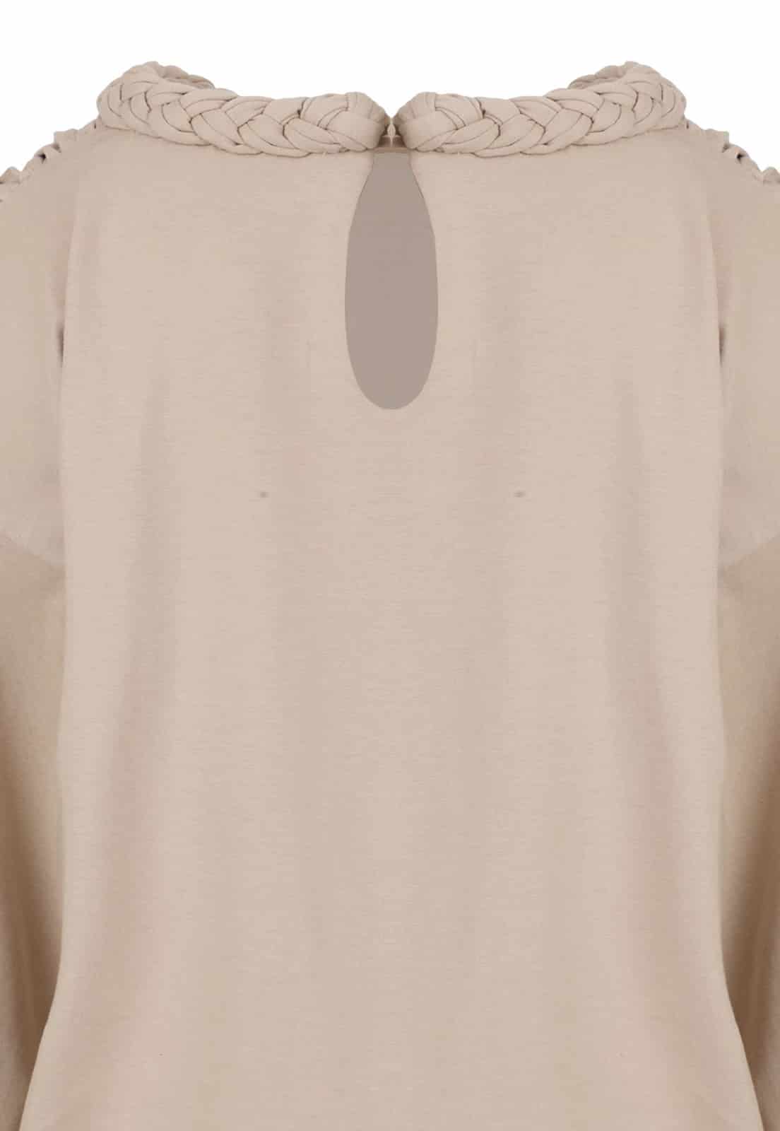 LONG SLEEVE BRAIDED T-SHIRT - miniatura 6