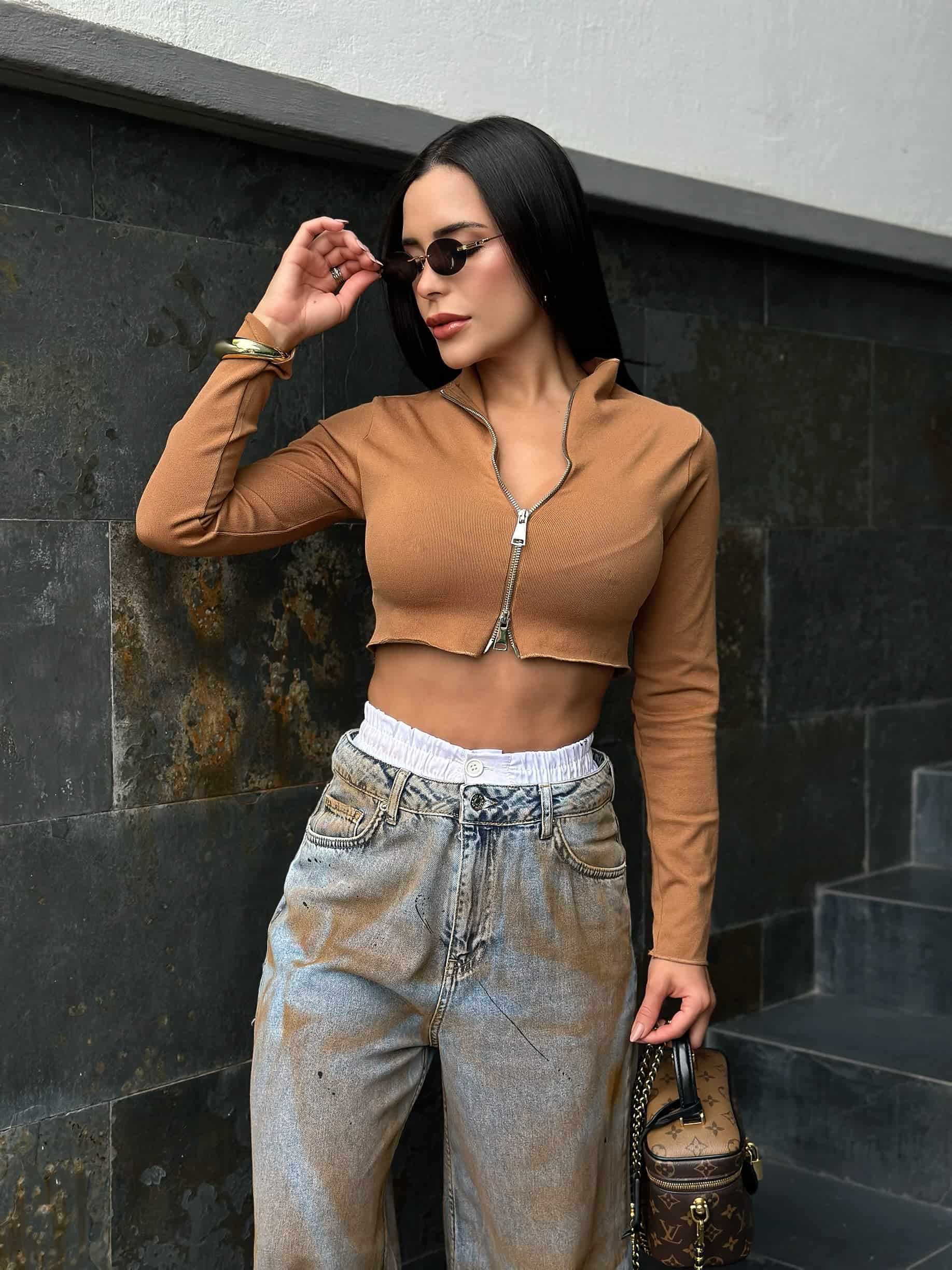 CROP TOP MIA MOCA - miniatura 3