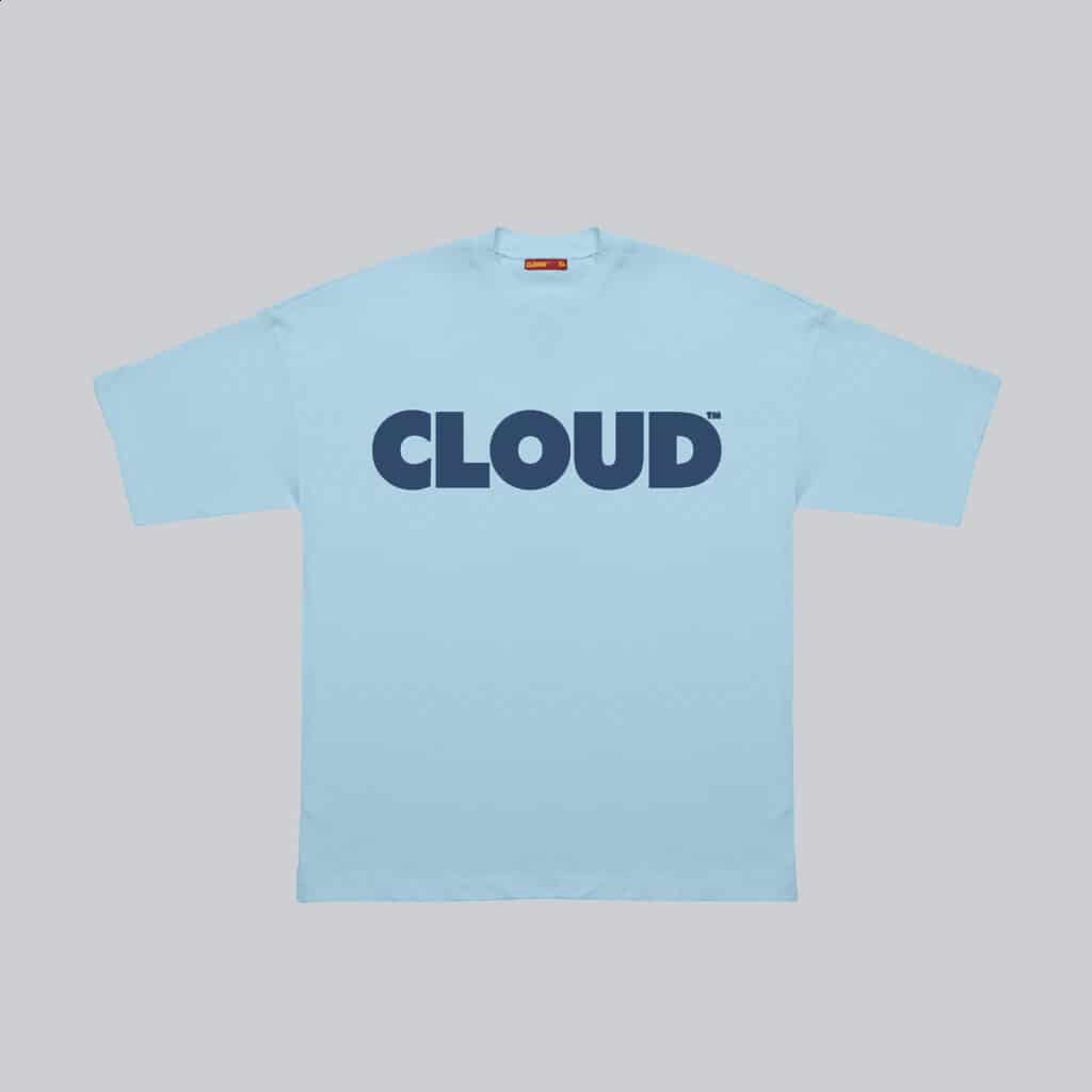 Camiseta BLOCK azul sobre azul  (Regular fit) - miniatura 1