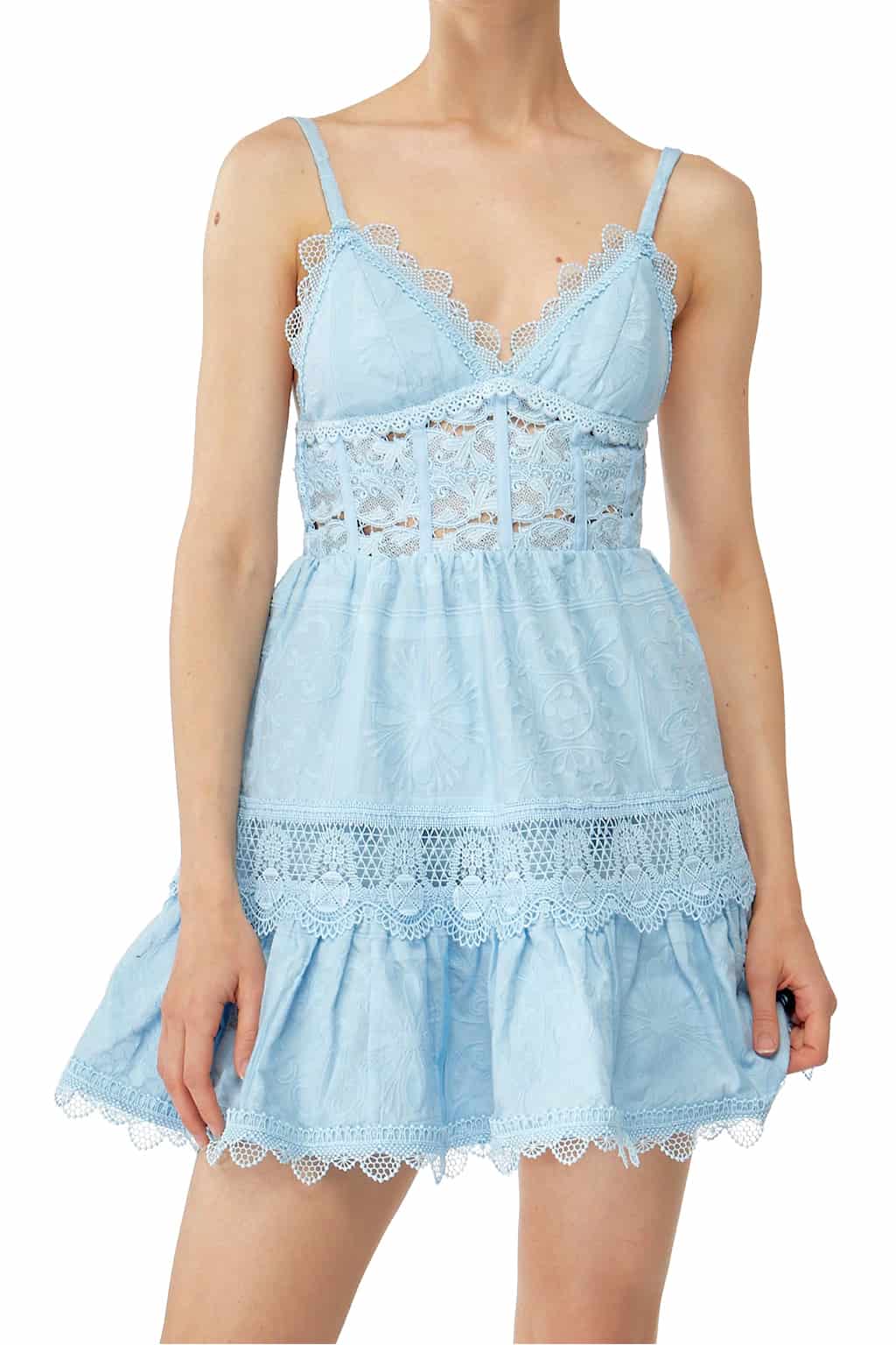 AMARELLE MINI DRESS BLUE - miniatura 2