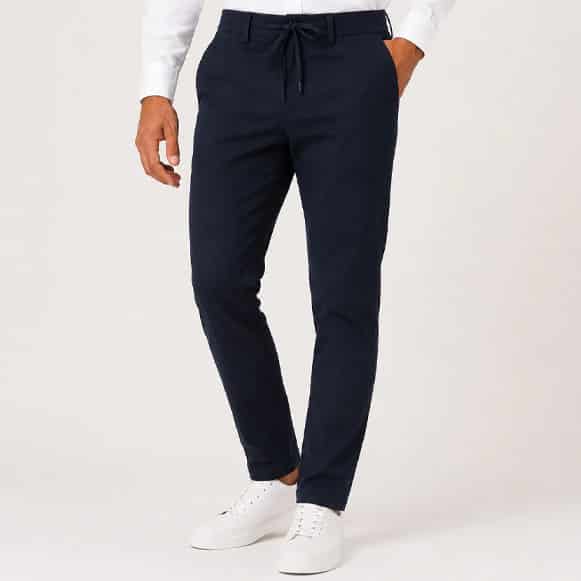 PANTALON RESORTADO 100% POLIESTER HOMBRE - miniatura 11