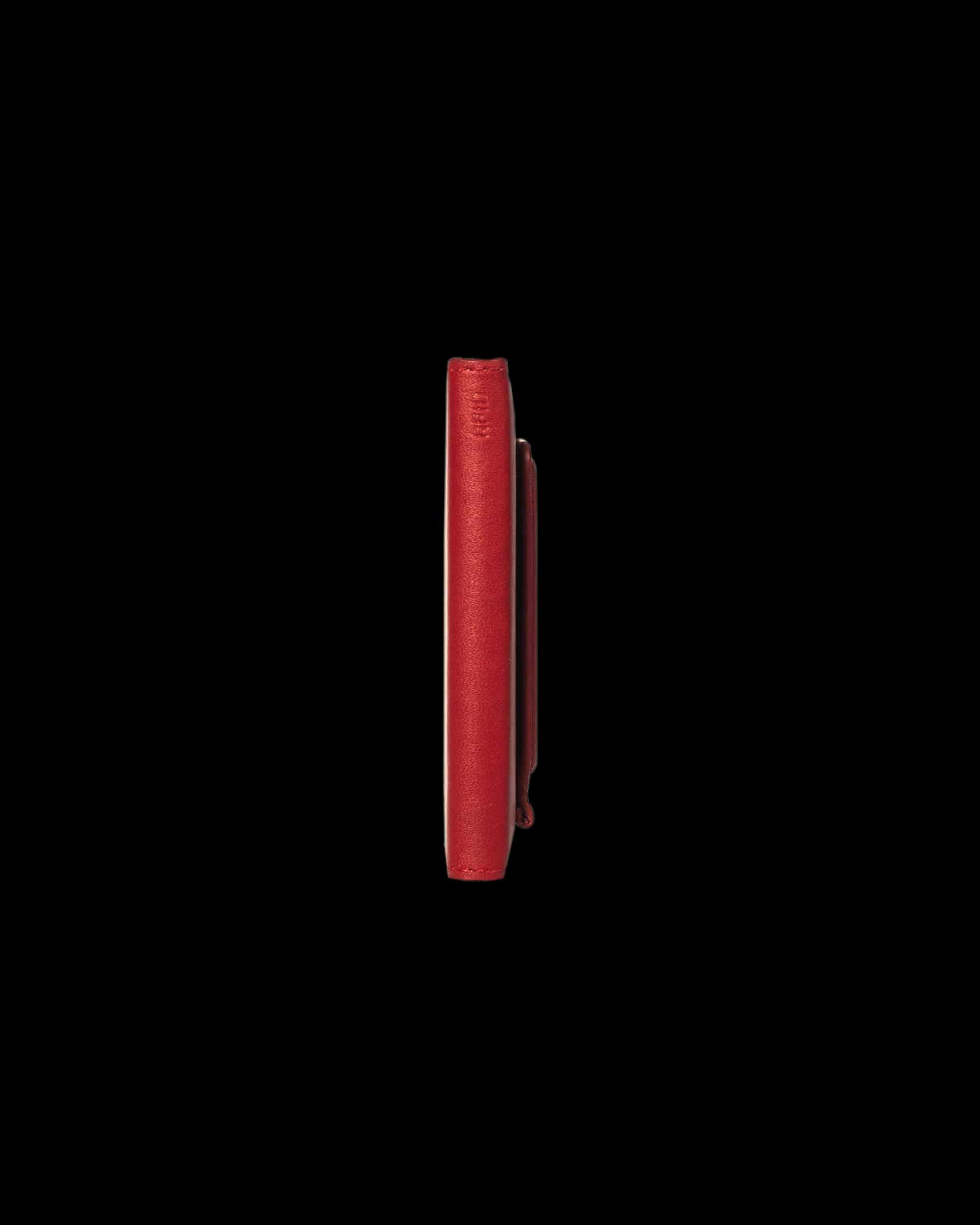 BILLETERA ONE CLICK ROJA - miniatura 5