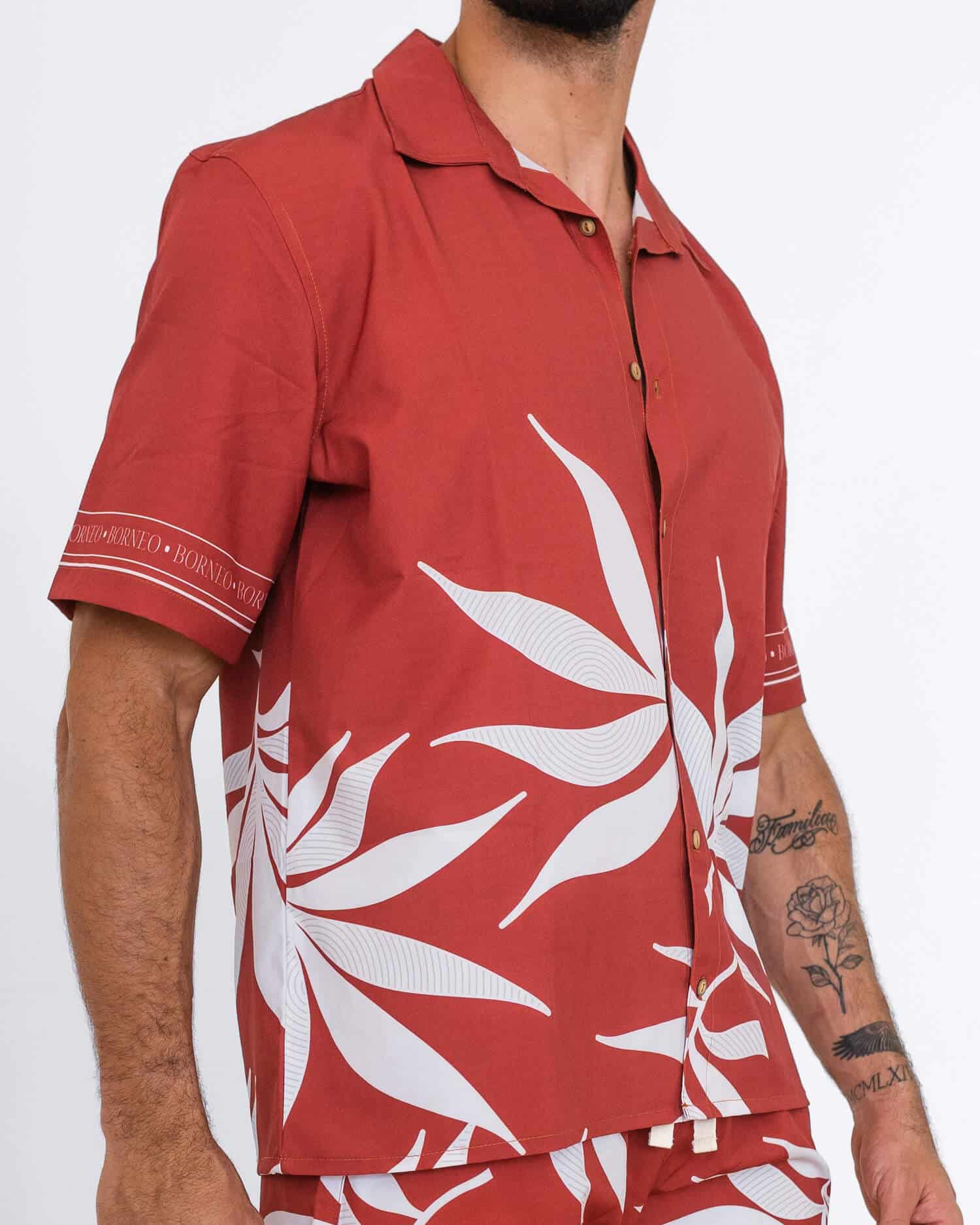 Camisa Seda Palma - miniatura 4