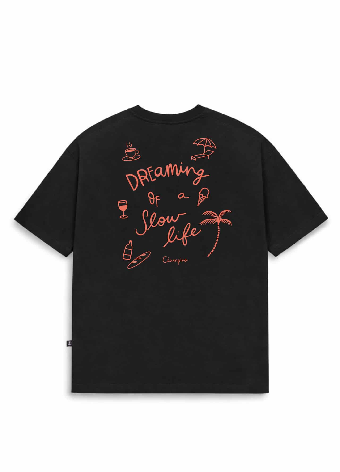 Slow Life Oversized - Negro - miniatura 1