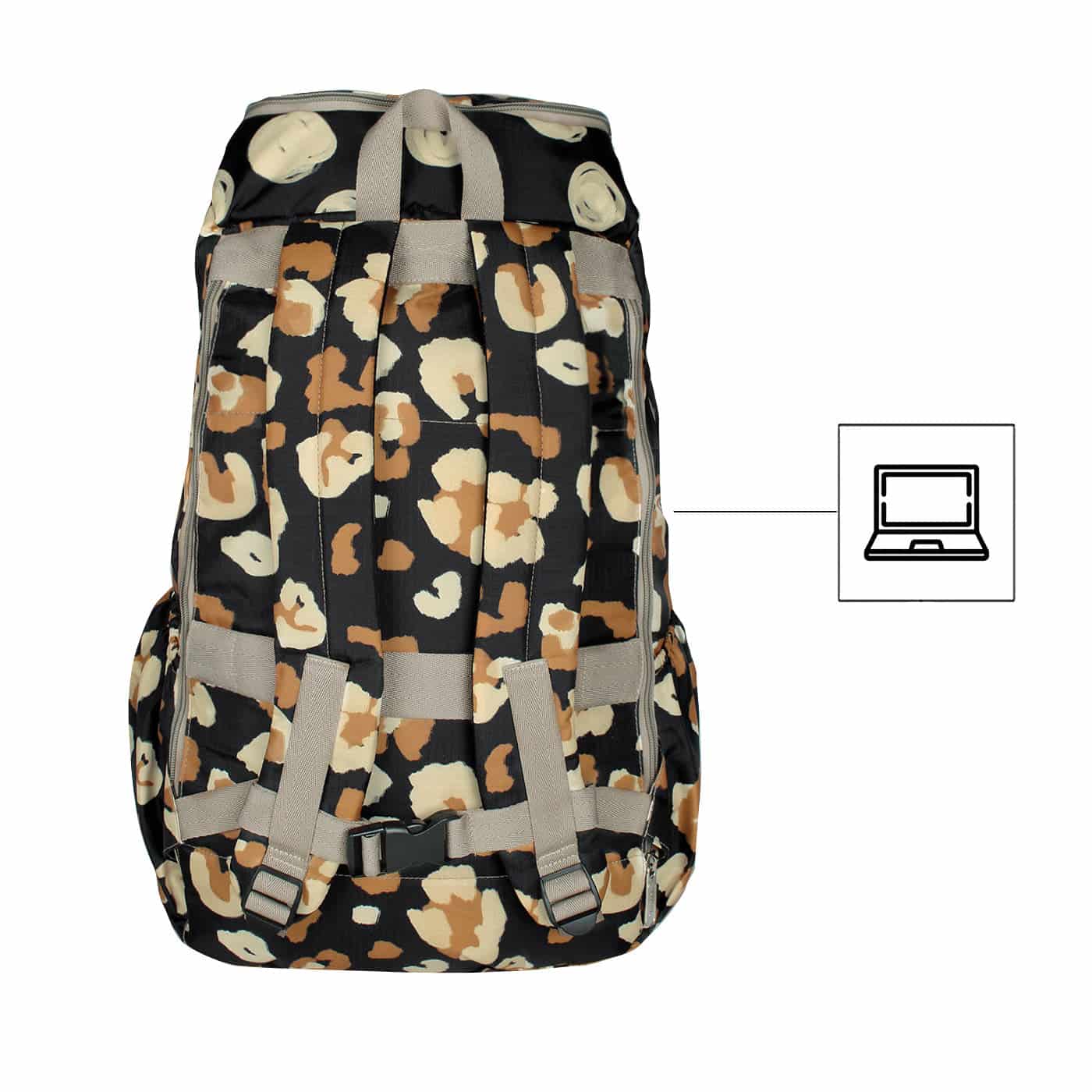 Morral Viajero ULTRA Plegable Estampado POP Citybags Multicolor - miniatura 4