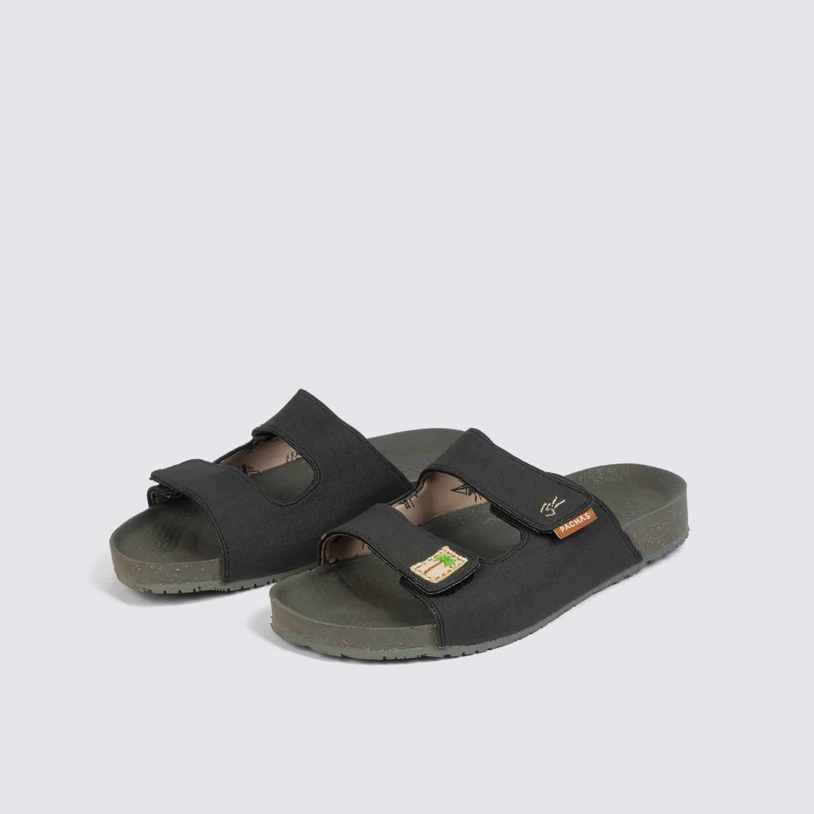 Sandalias dos correas "Bitacora" Azabache - miniatura 3