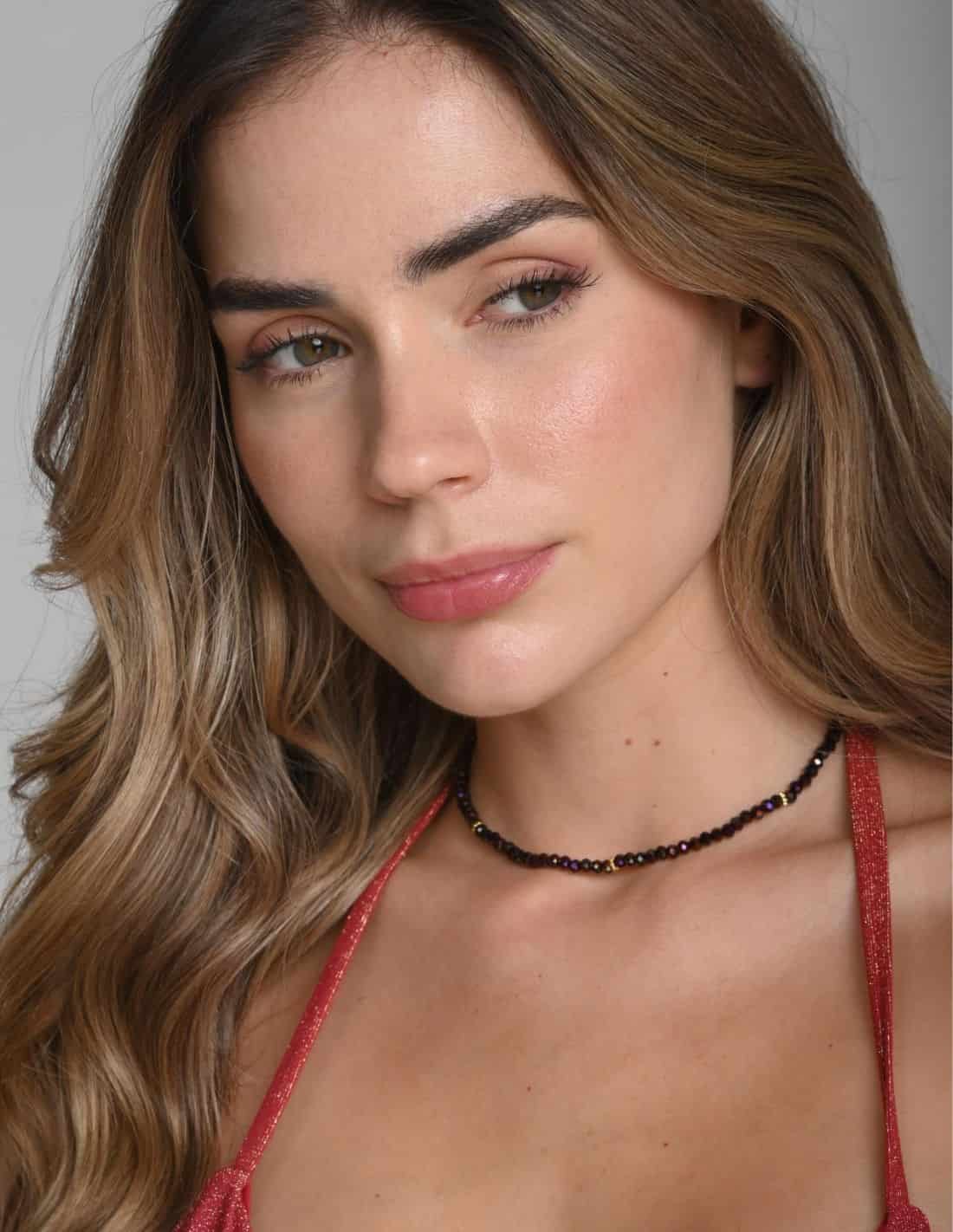 Choker Kiran Purple + Black - miniatura 2