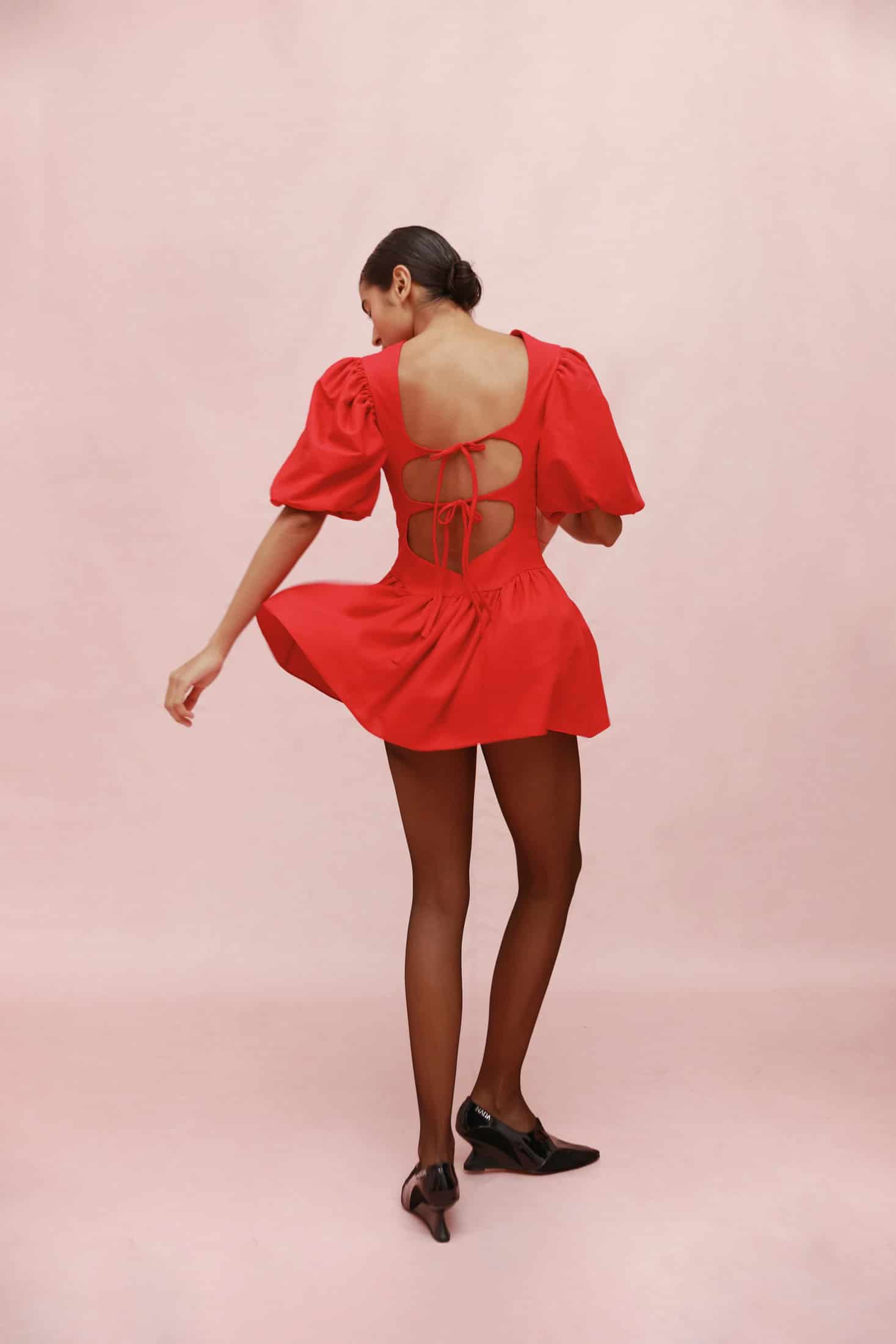 SONSOL DRESS (CHERRY) - miniatura 2