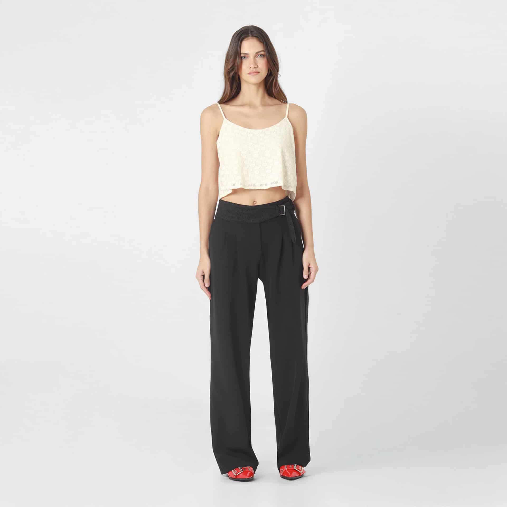 Pantalon Tiro Alto Bota Recta - miniatura 5
