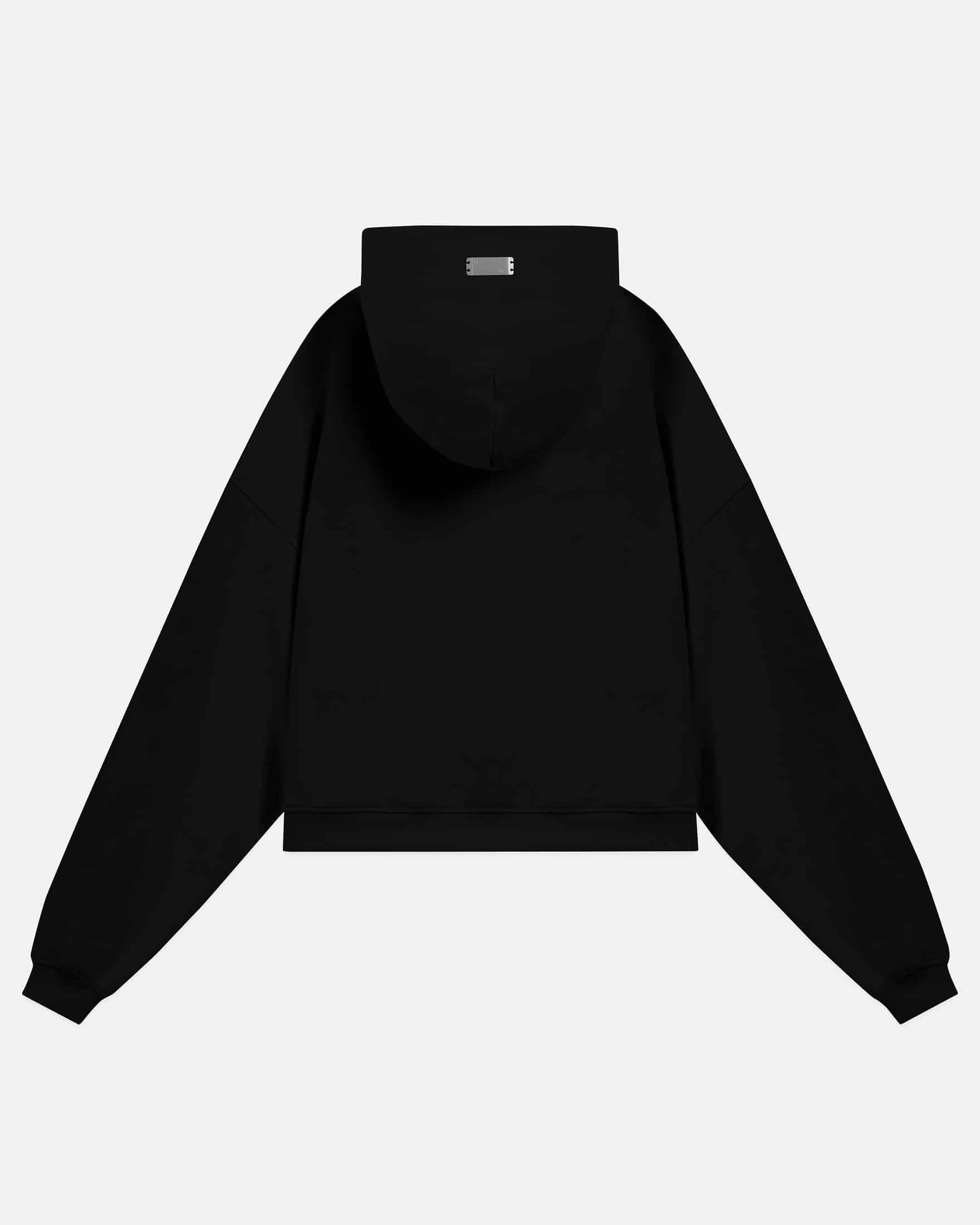 Blanks Boxy Fit Hoodie Black - miniatura 3