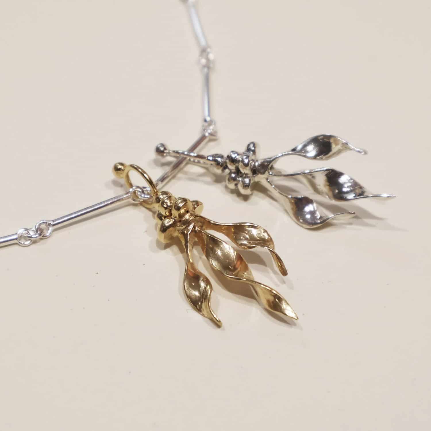 Maiz Pendant Silver - miniatura 3