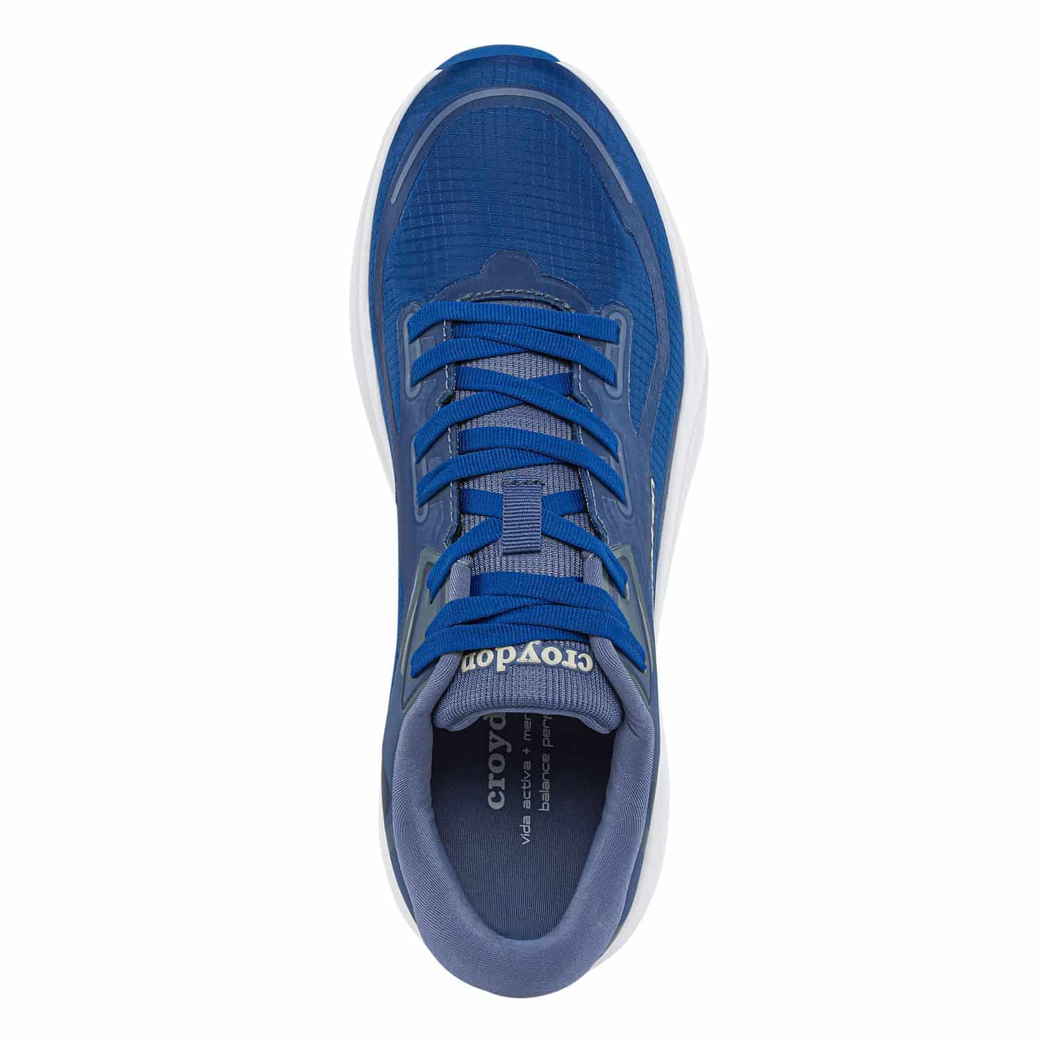 Tenis Running Wihop Azul Osc Croydon Para Hombre - miniatura 3