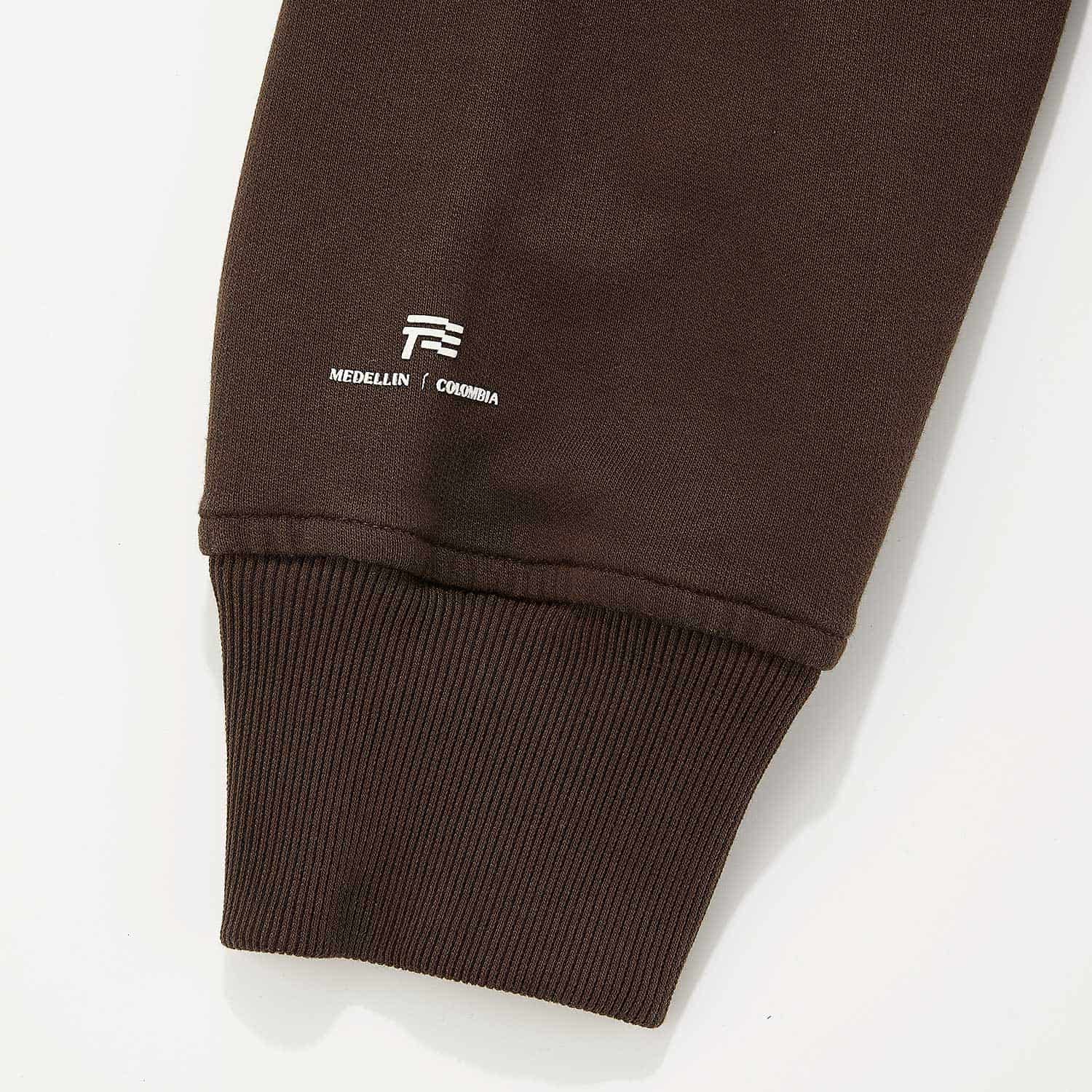 True Classic Hoodie - Brown - miniatura 5