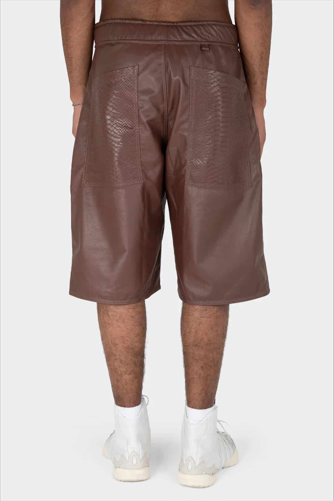VENENO SHORT CUERO BROWN SHEATH - miniatura 4