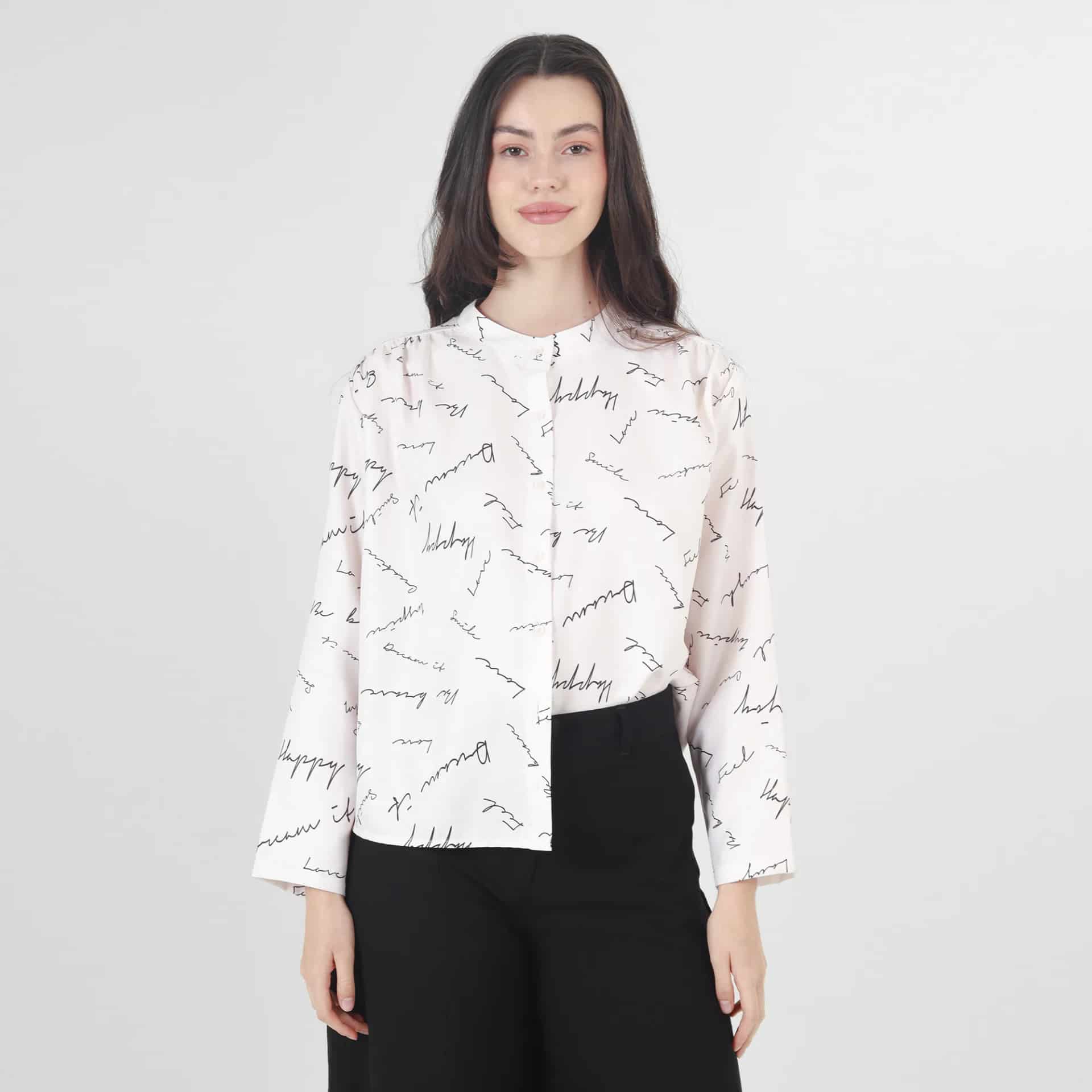 Blusa Cuello Neru Manga Larga - miniatura 2