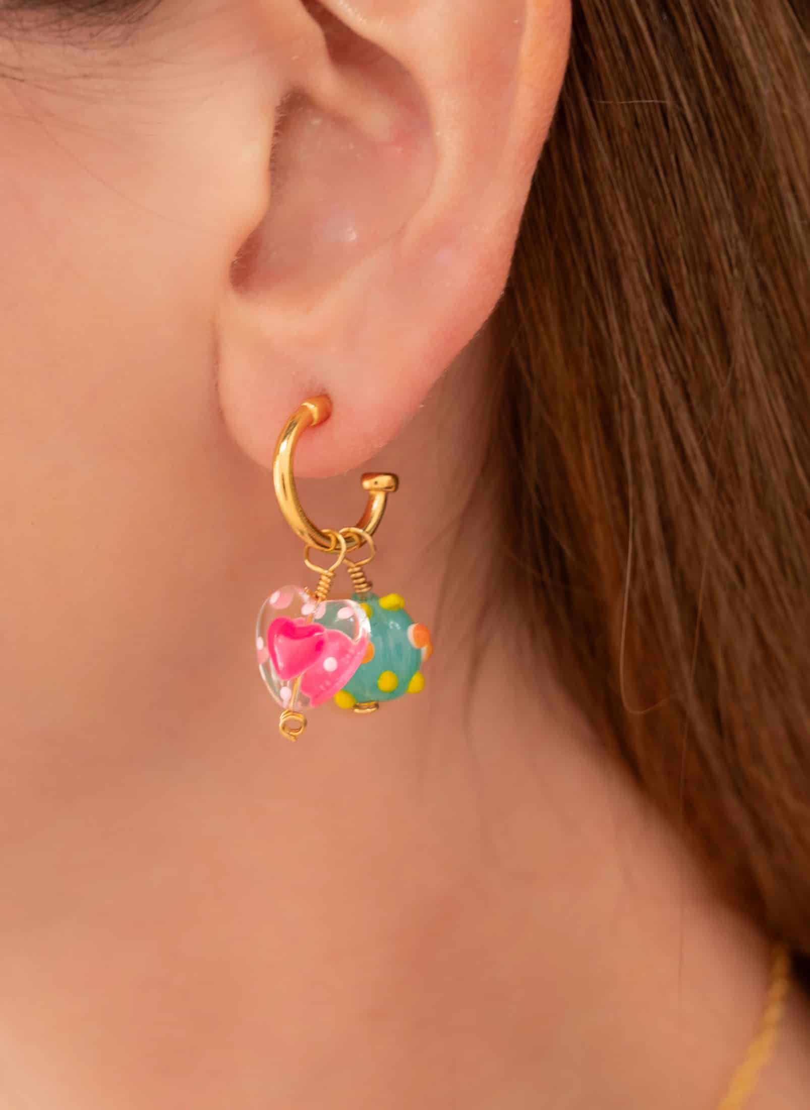 Aretes 3 en 1 Cristal - miniatura 1