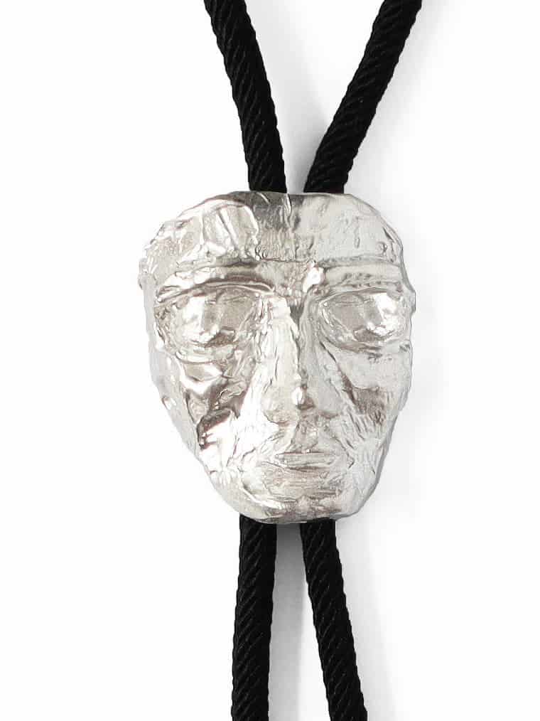 CARVED FACE BOLO TIE - miniatura 2