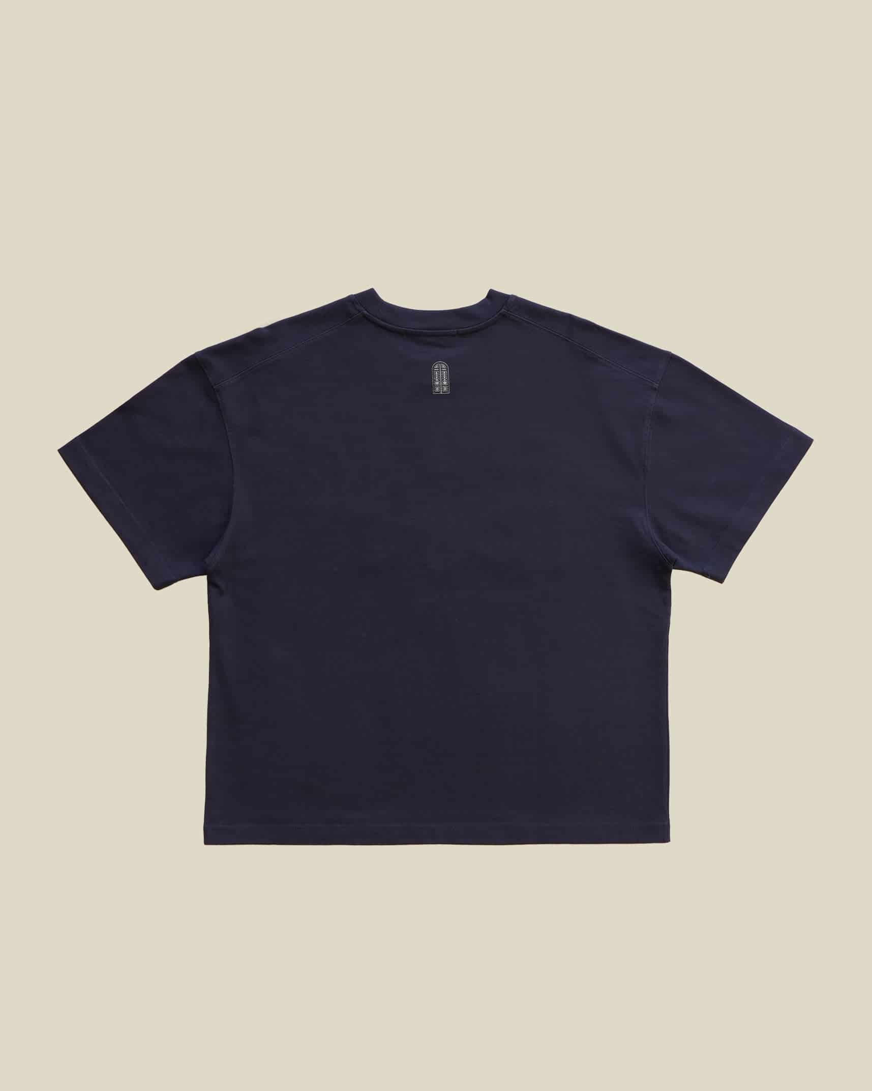 Camiseta floreciendo azul - miniatura 2