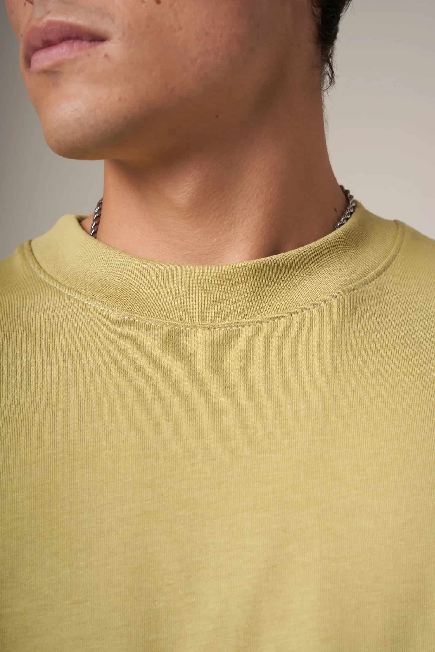 CAMISETA 250 GRAMOS, 100% ALGODÓN VERDE CLARO - miniatura 11