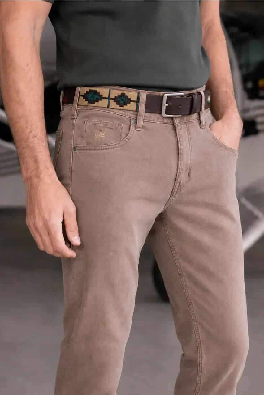 Pantalón cinco bolsillos Armatura Café - miniatura 6