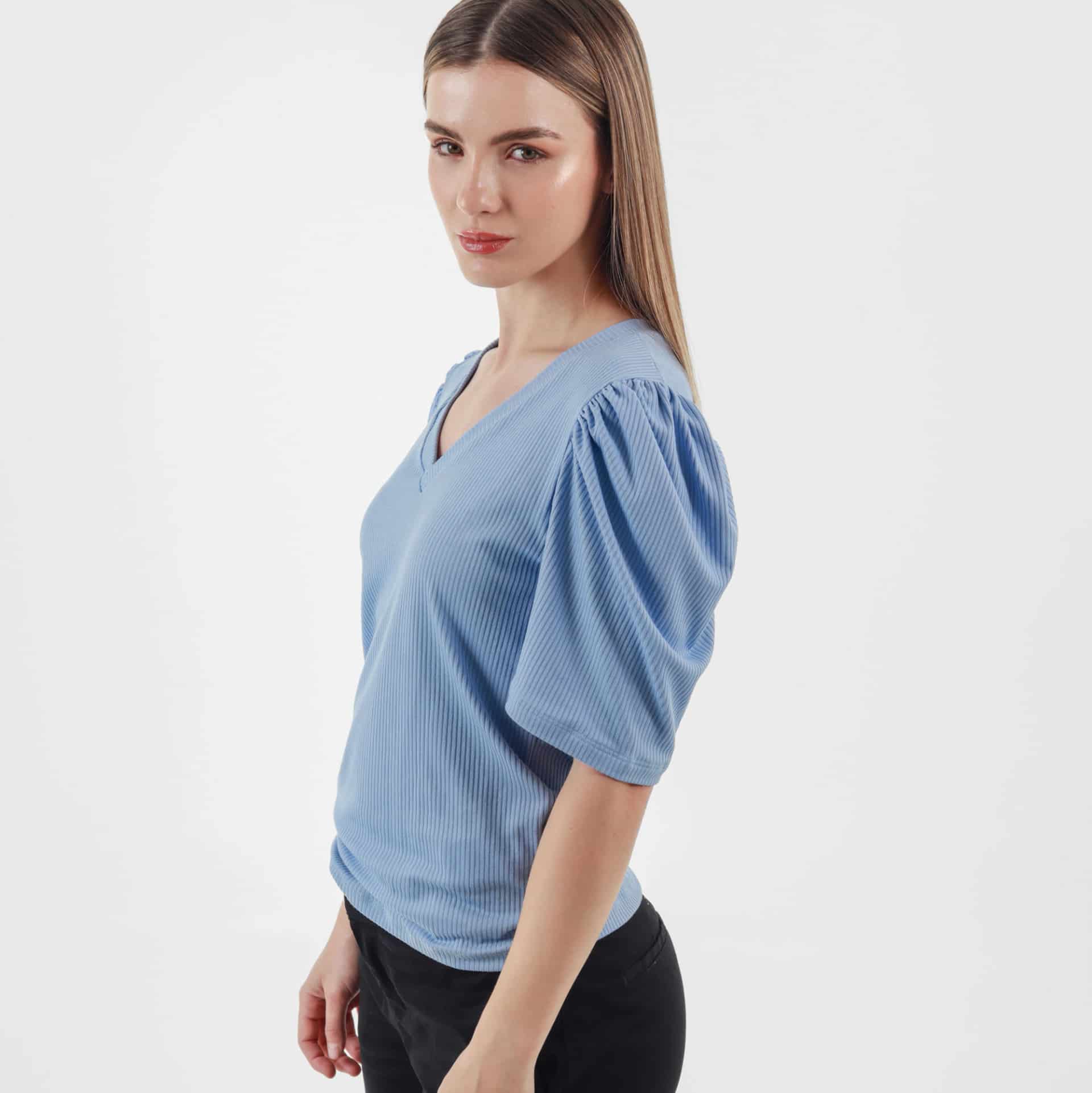 Camiseta Cuello V Manga Corta - miniatura 9