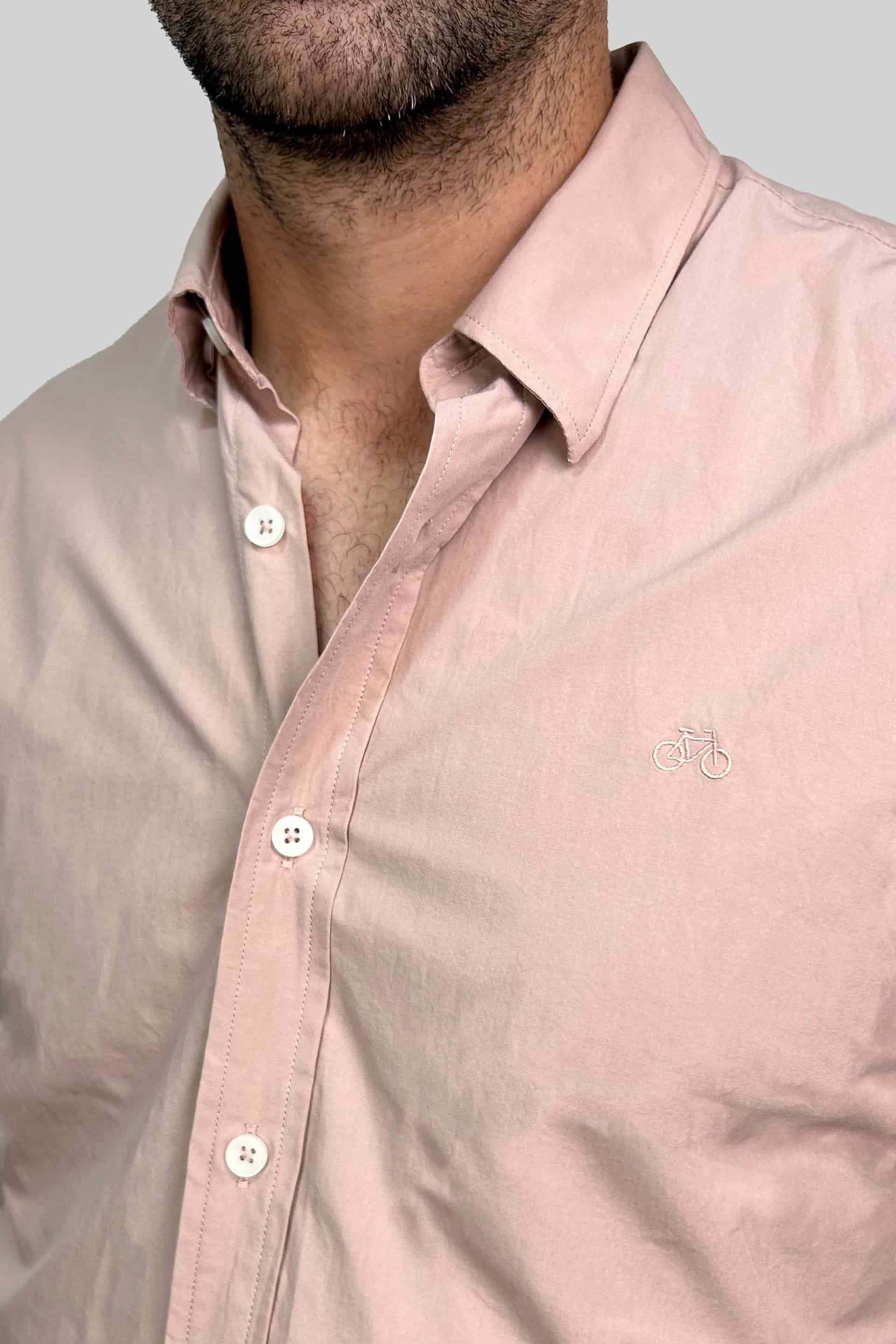 CAMISA PLAIN ROSE - miniatura 2