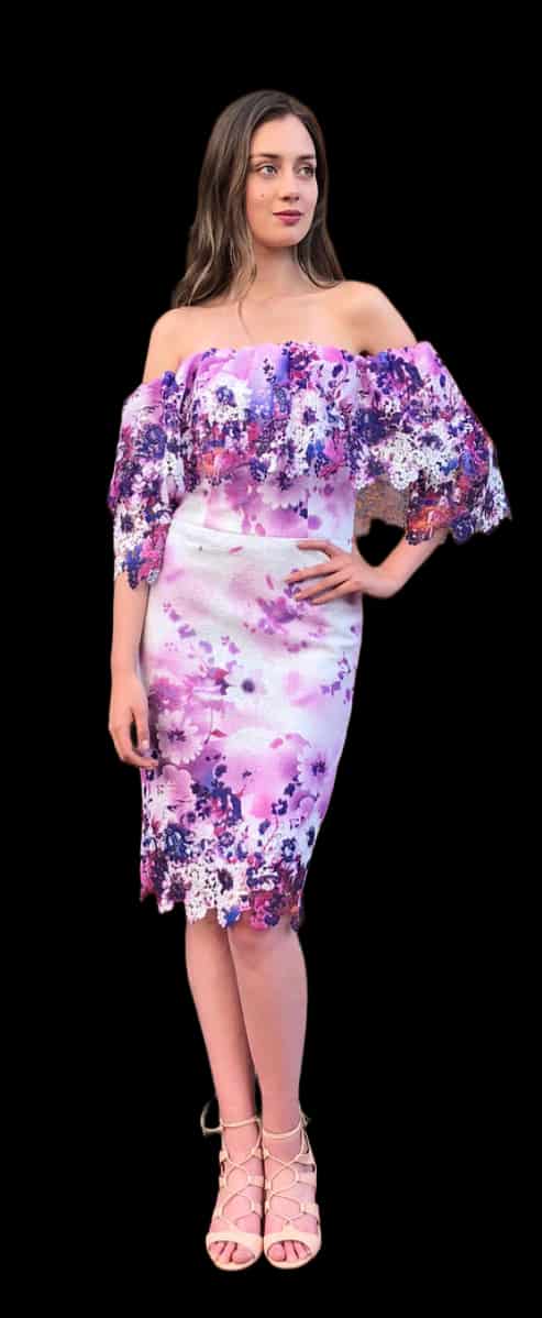 VESTIDO ARIANA LACE - miniatura 1