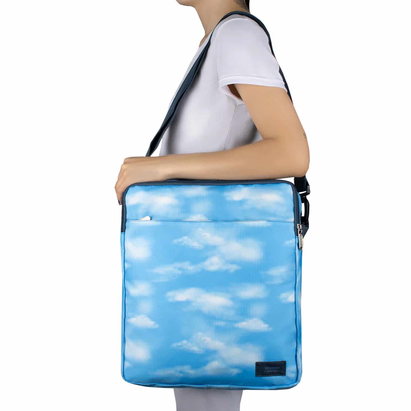Bolso Manos Libres Convertible a Morral Citybags ULTRA Nube - miniatura 3