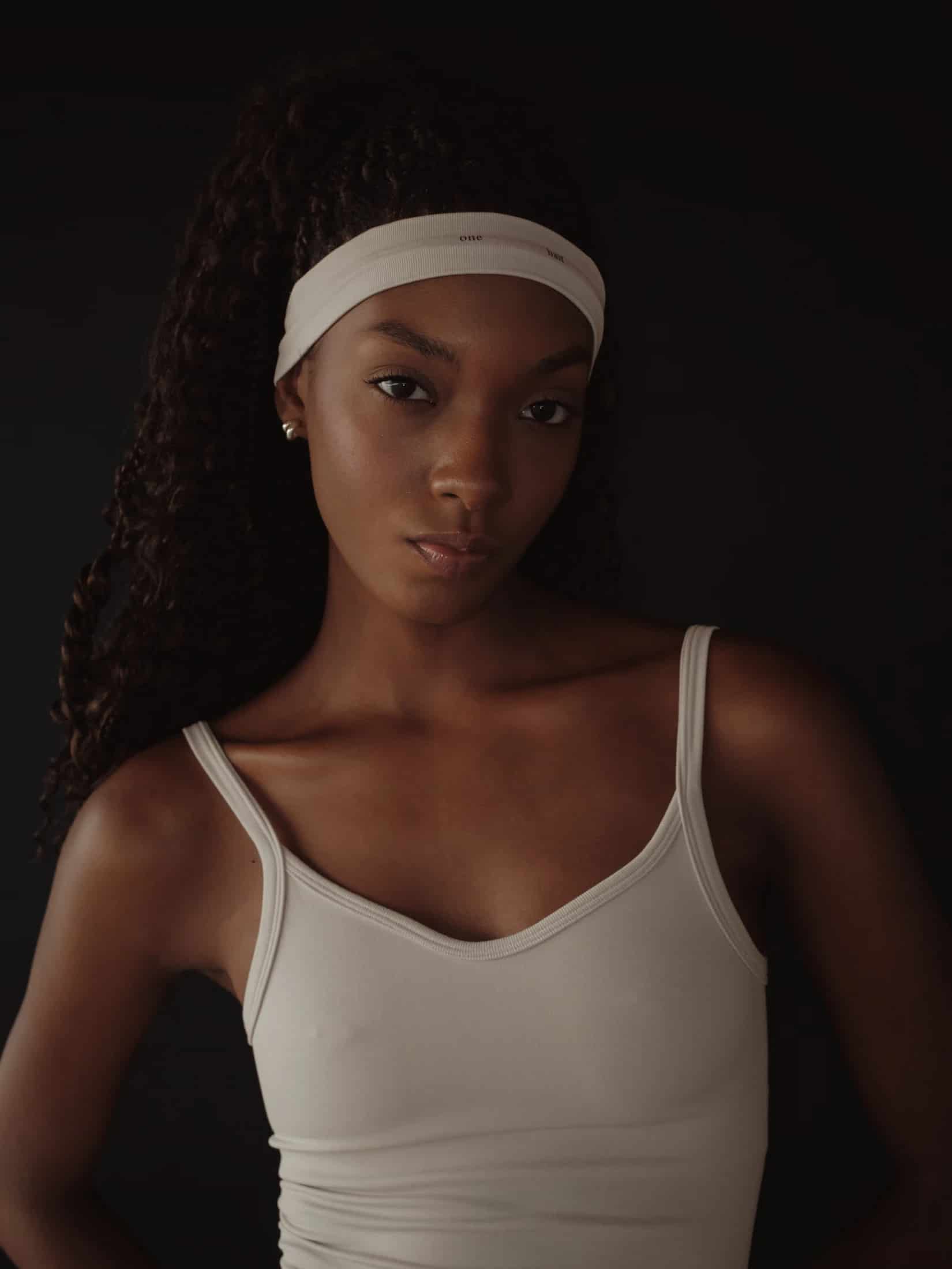 SEAMLESS HEADBAND - NATURAL - miniatura 2