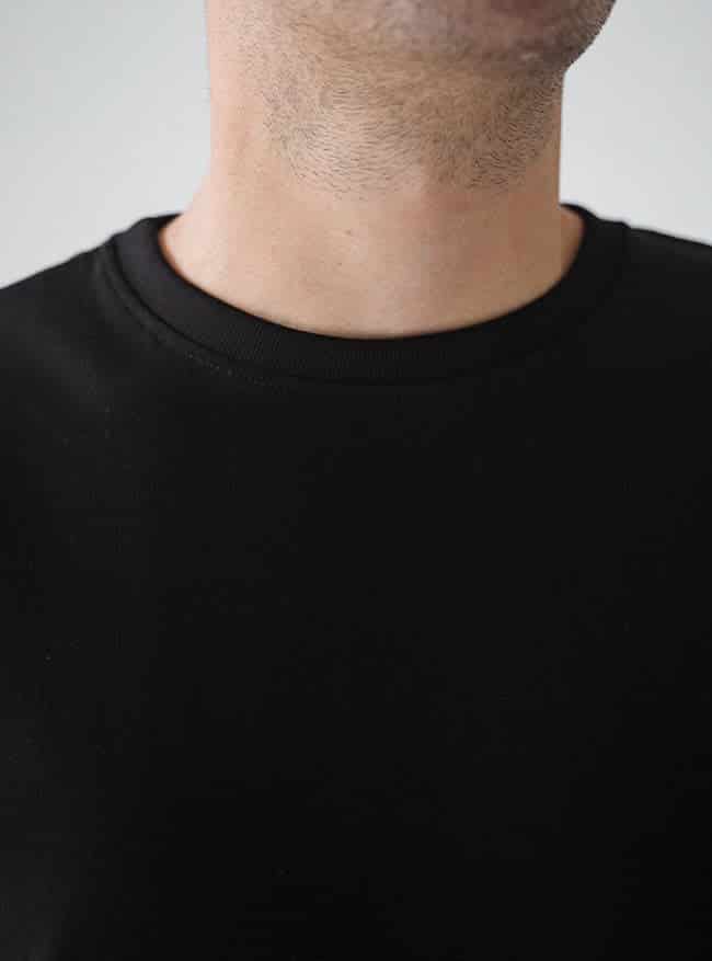 Camiseta Hombre Regular Fit - Negra - miniatura 8