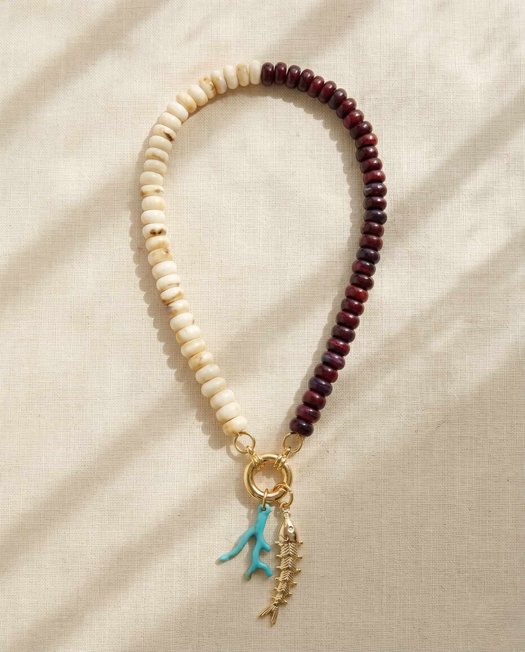 Deep Salt Necklace + 2 Removable Charms - miniatura 2