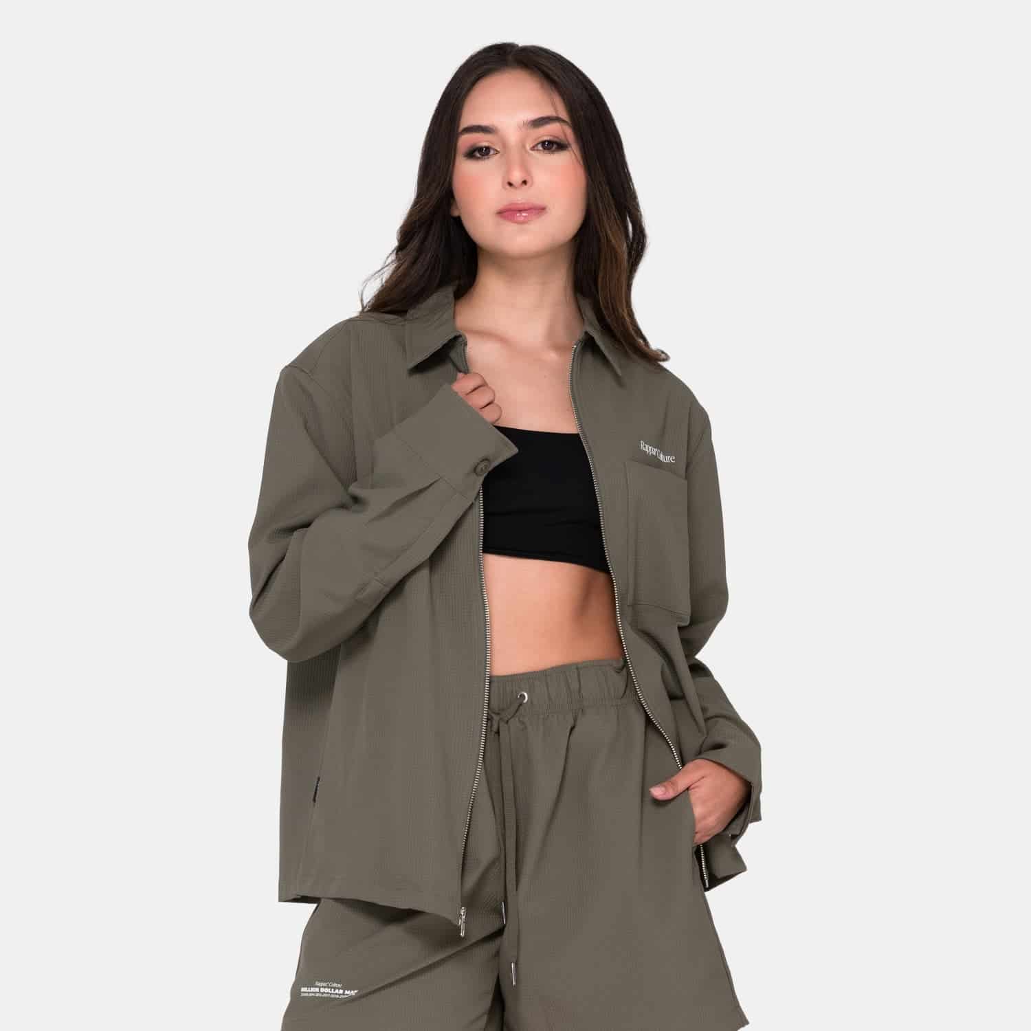 Billion Dollar Jacket Verde Militar - miniatura 2