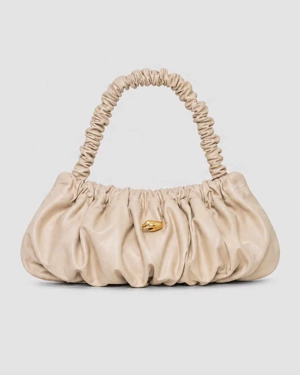Pierre G Cream Leather Bag - miniatura 2