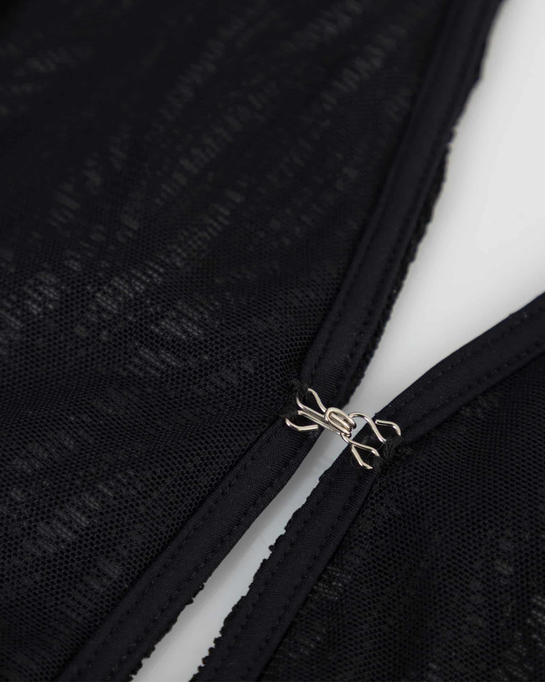 Basics Transparent Dress Black - miniatura 4