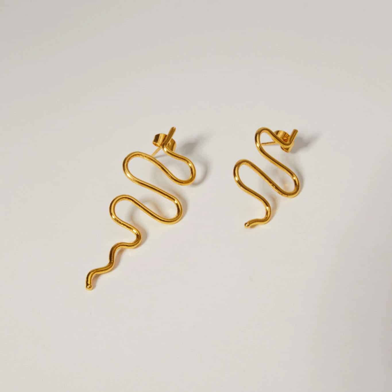 Snake Duo Earrings - miniatura 1