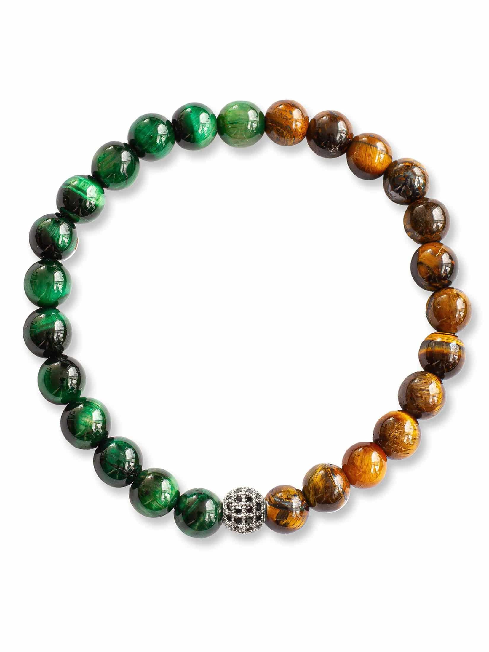 Brazalete Ojo de Tigre Mixto 6mm - miniatura 12