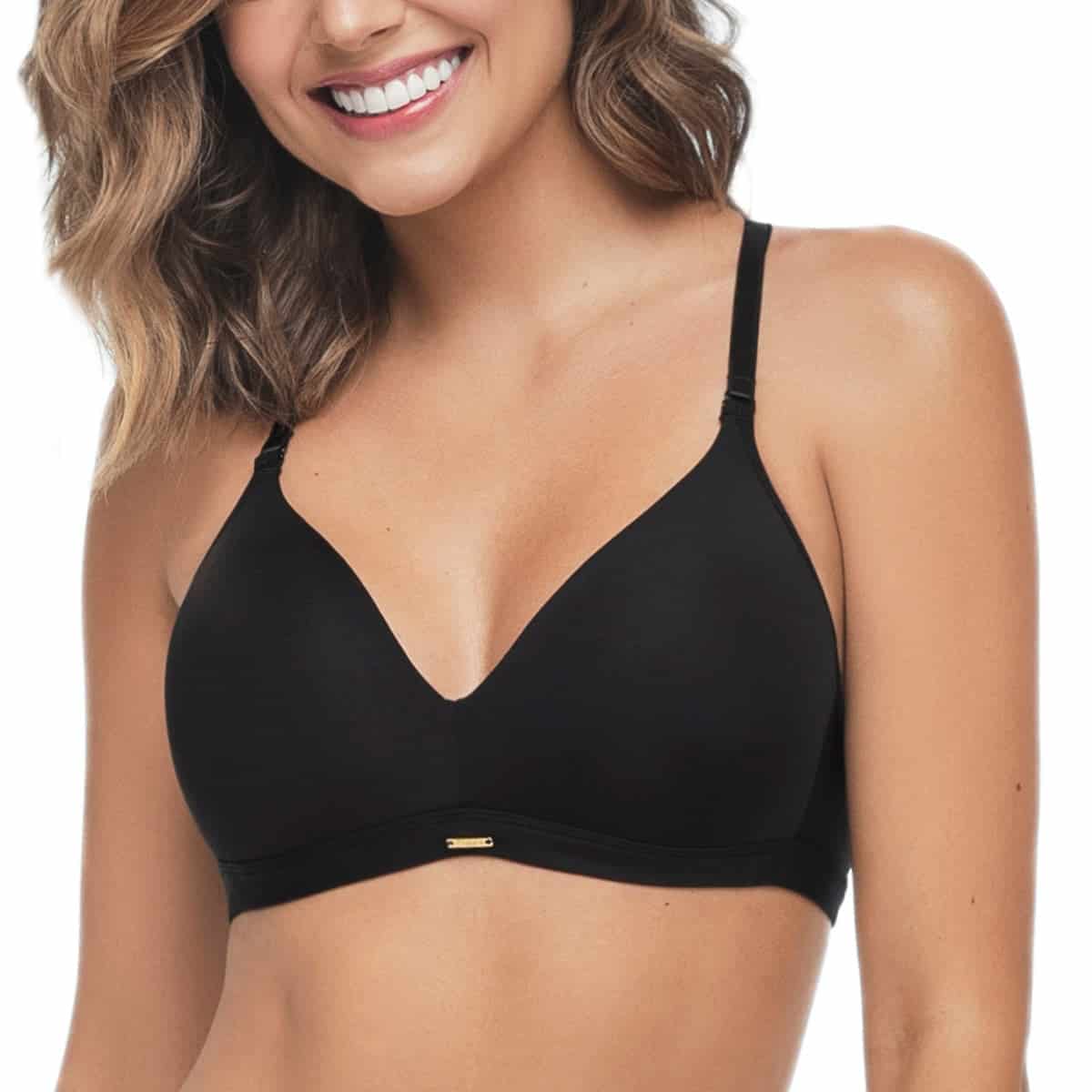 BRASIER TRIANGULAR CON ENCAJE EN ESPALDA - miniatura 3