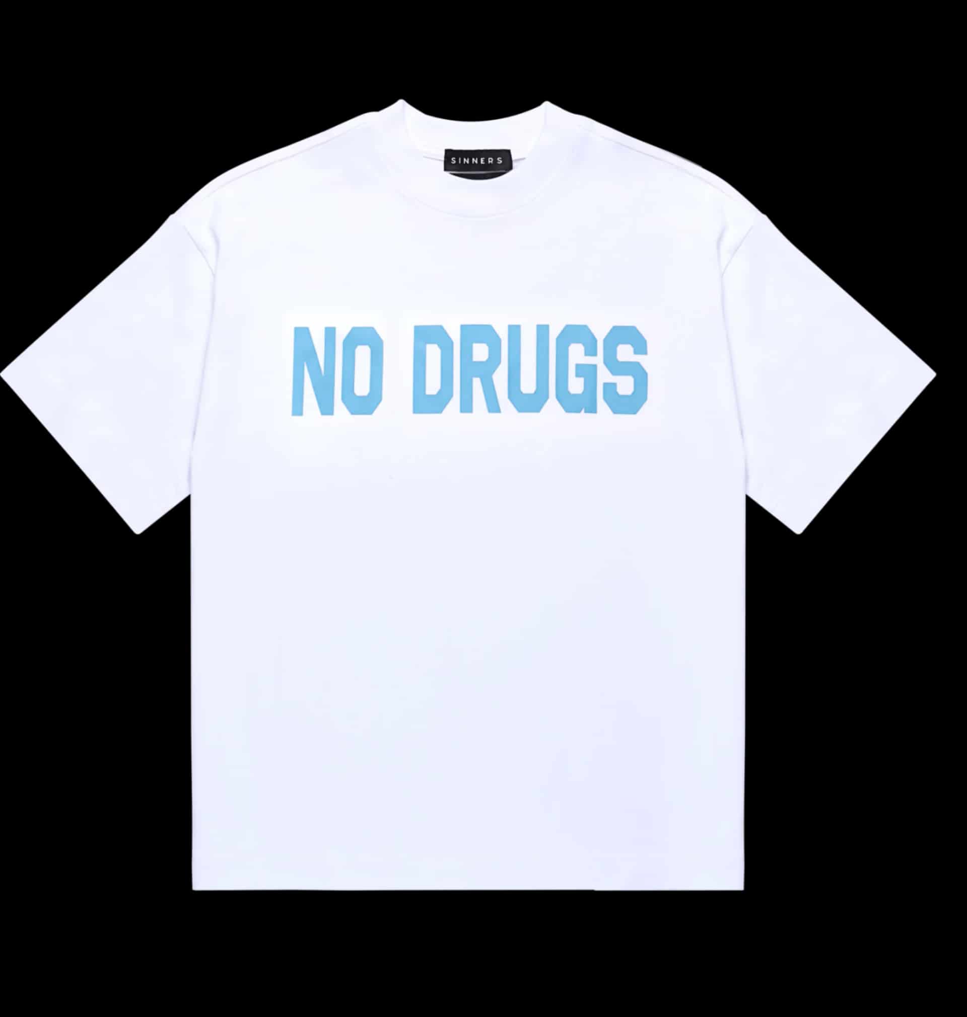 NO DRUGS WHITE T-SHIRT - miniatura 5