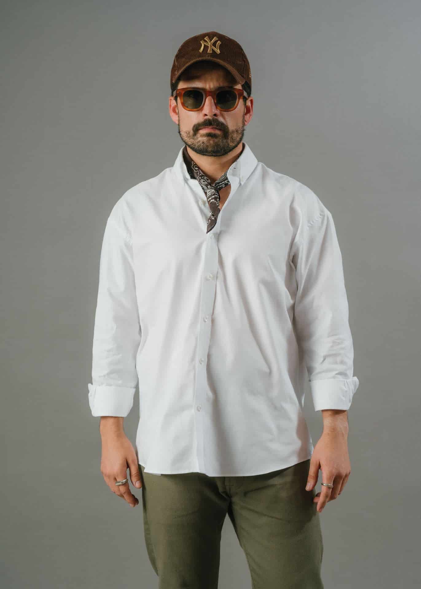 Camisa Lucca Blanca - miniatura 1