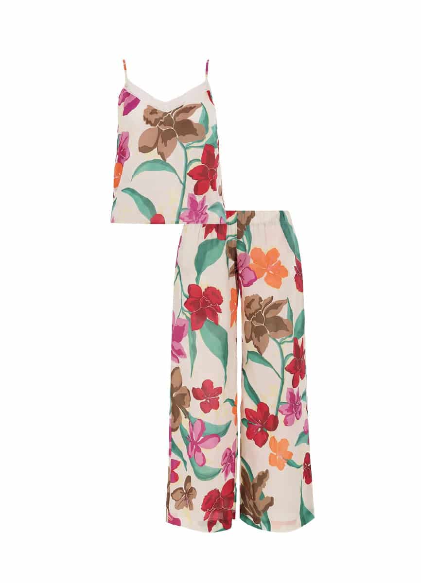 FLOWERS PIJAMA SET 23157 - miniatura 1