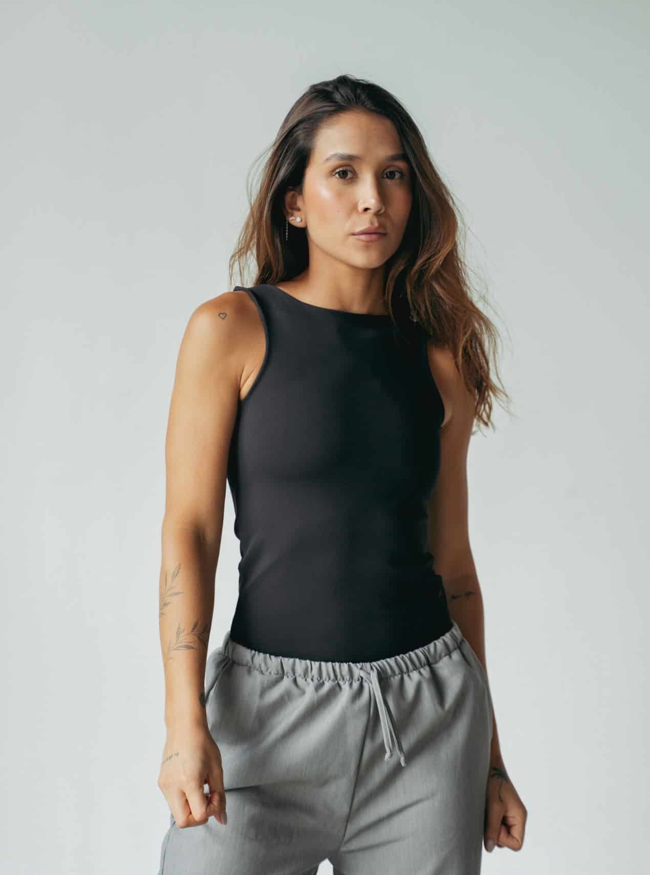 Tank top - Black - miniatura 3