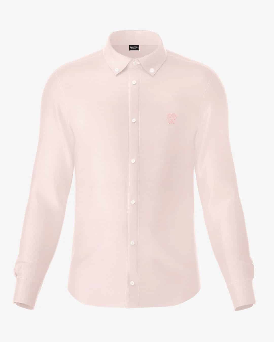 Camisa Antimanchas Popelina Baby Pink - Talla Regular - miniatura 8