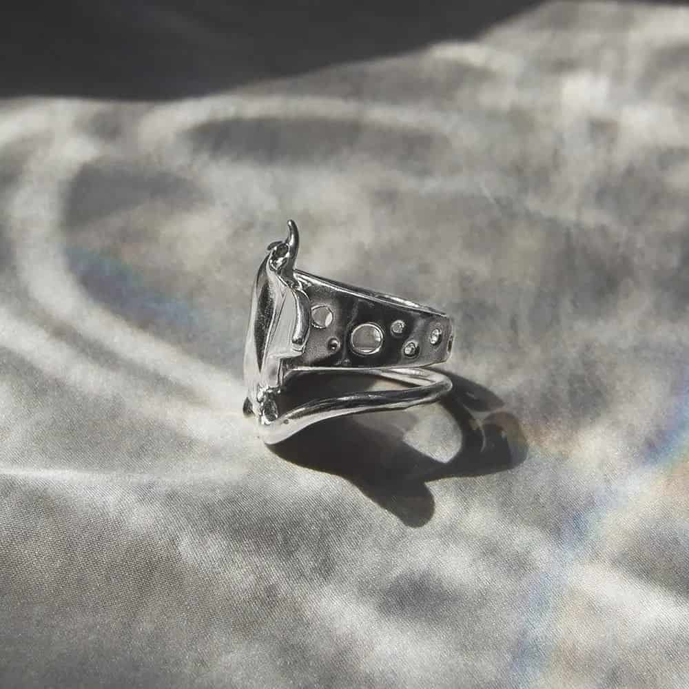Anillo Raya Águila Moteada - miniatura 5