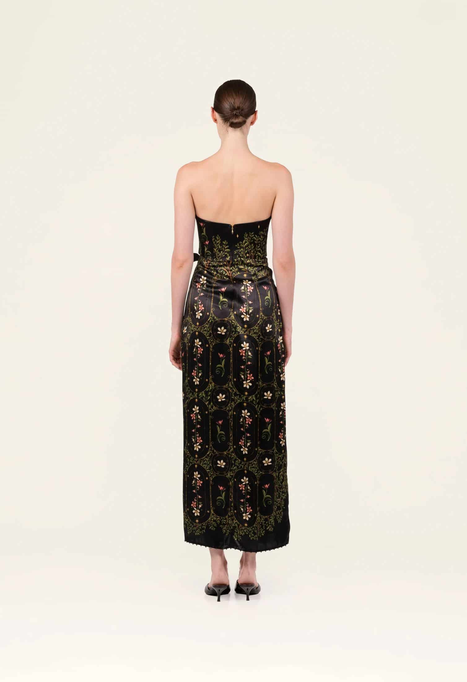 Cinéfila Noche Maxi Dress - miniatura 7